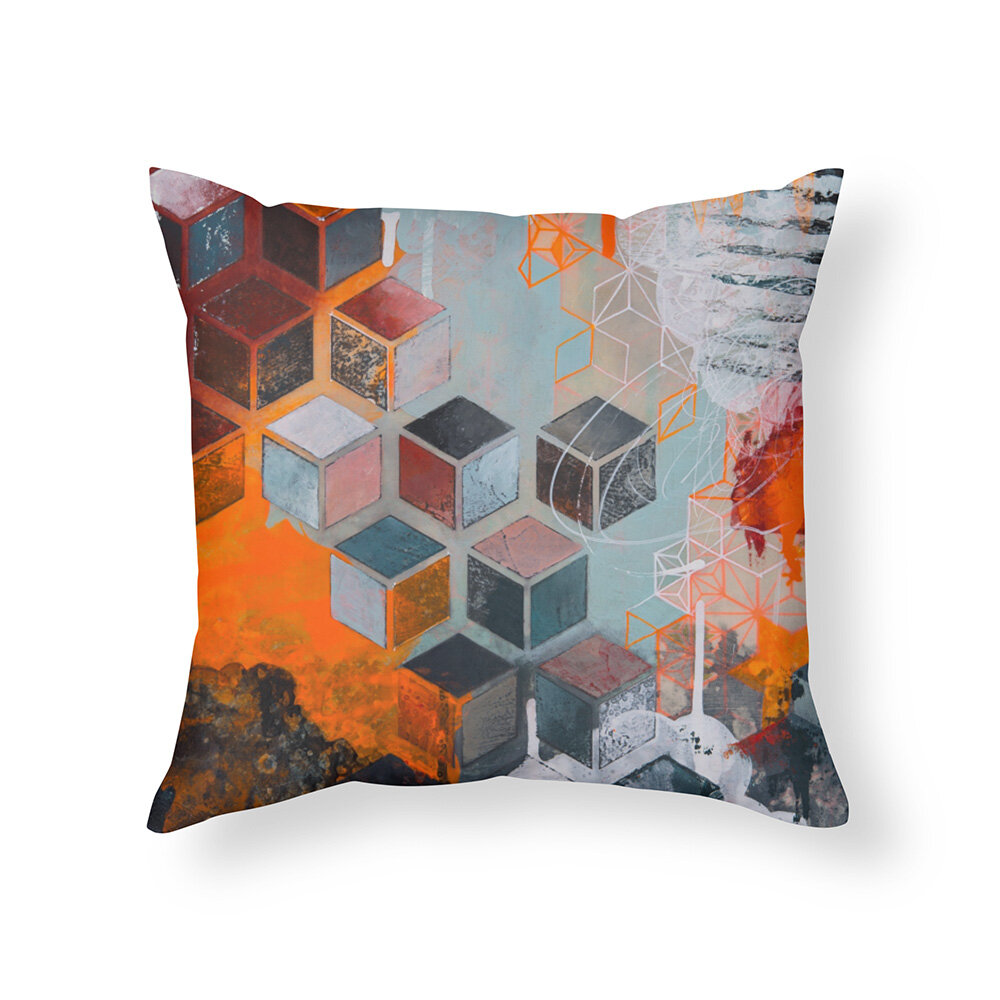 Strive 16x16 Pillow — Fine Art by Heather Robinson