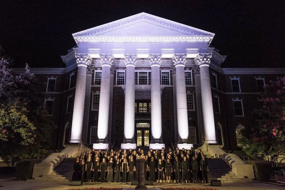 The SMU Meadows Choirs performed "Varsity," SMU's alma mater, at SMU's Centennial Celebration.