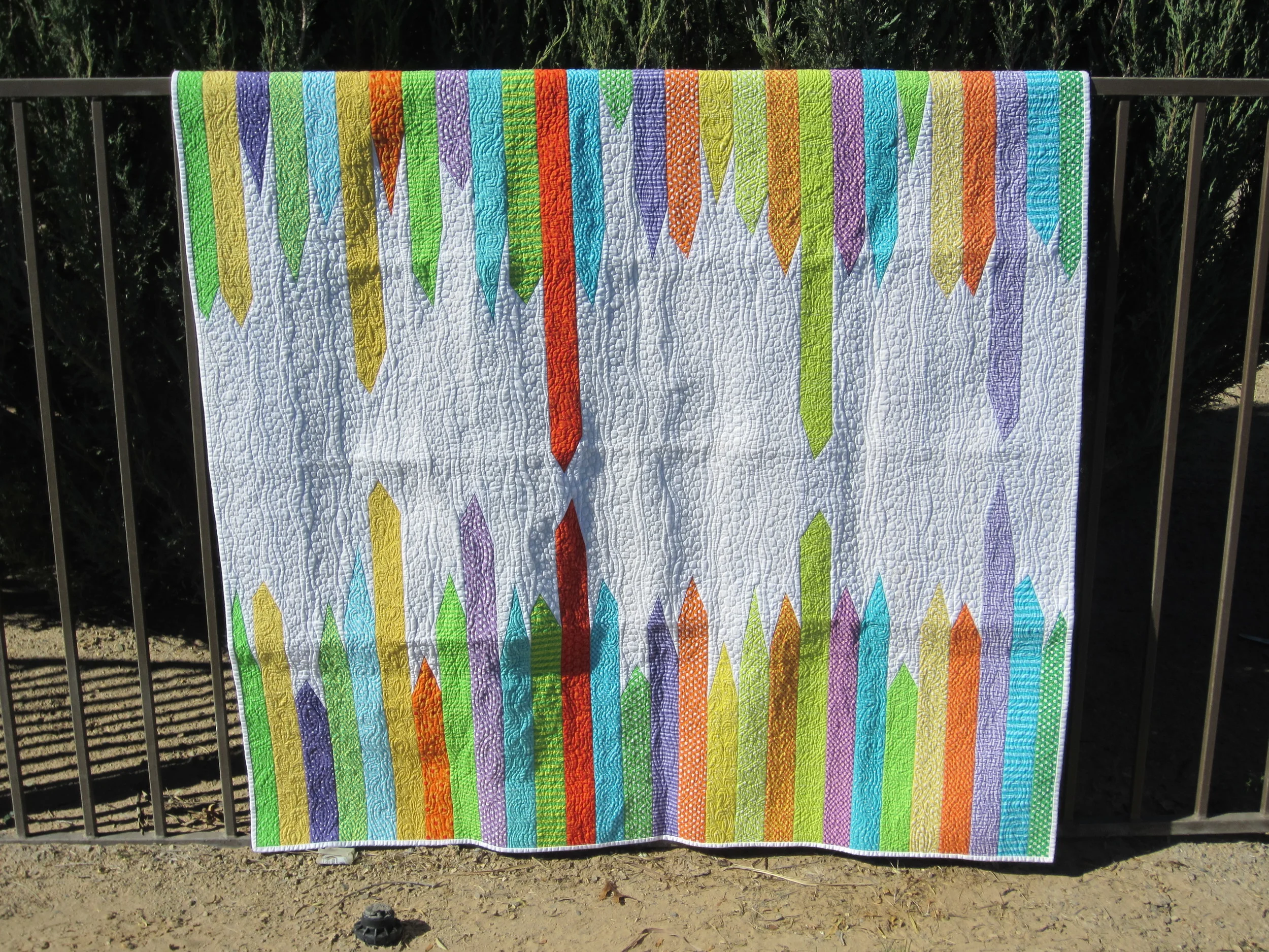 Stalactite/Stalagmite Quilt