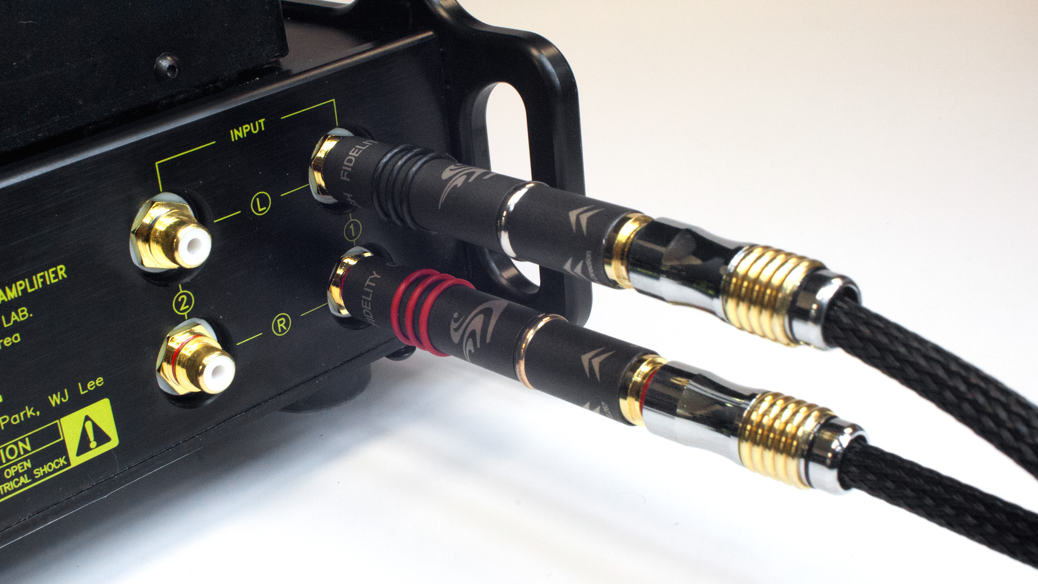 High Fidelity Cables Magnetic RCA Adapters