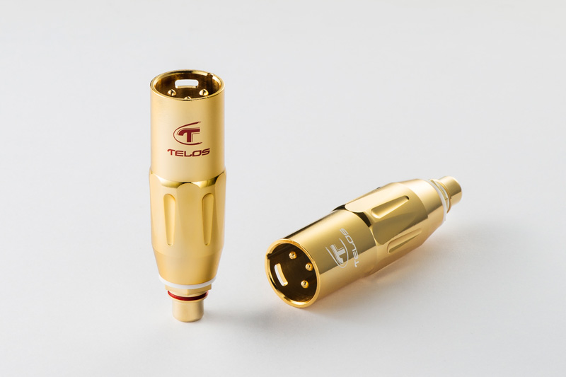Telos Audio Design Gold-Plated High Purity Copper XLR to RCA Adaptor