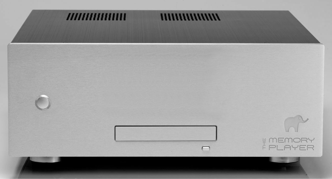 The Memory Player in Brushed Silver Finish.