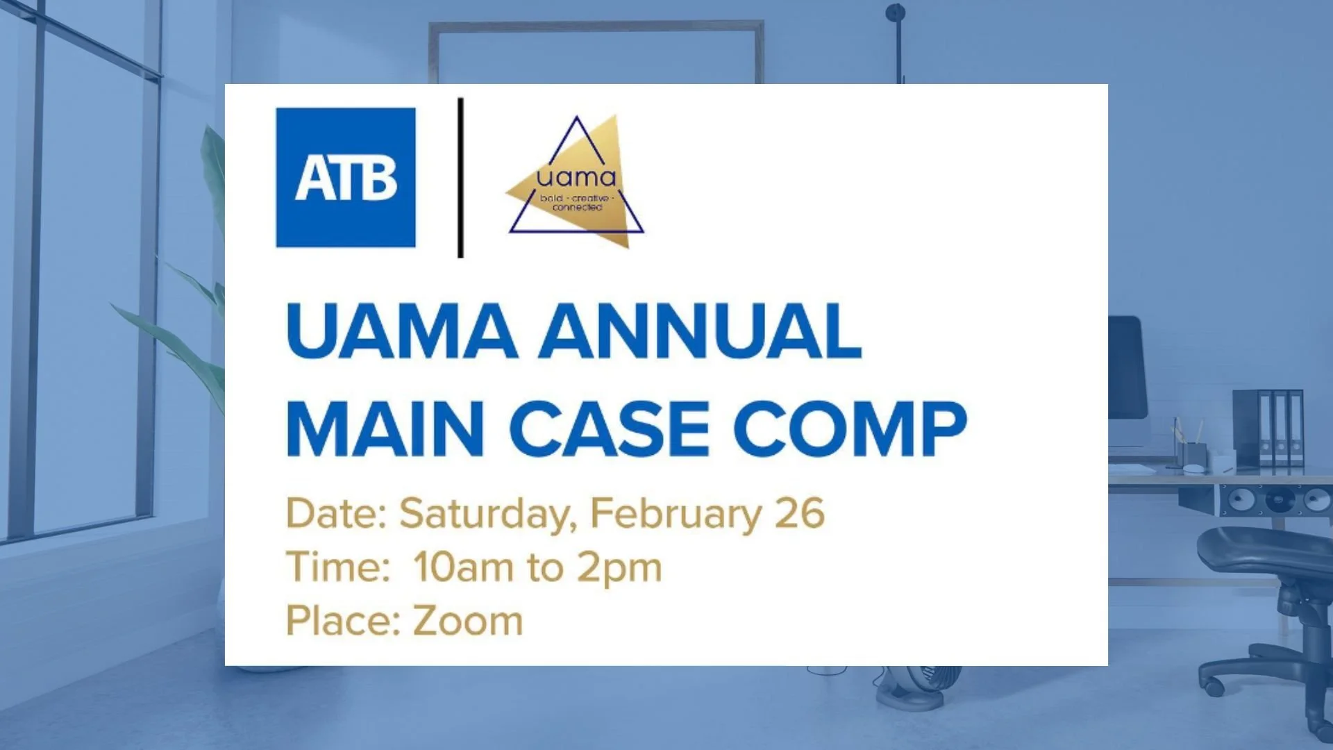 MAIN CASE COMPETITION - ATB FINANCIAL