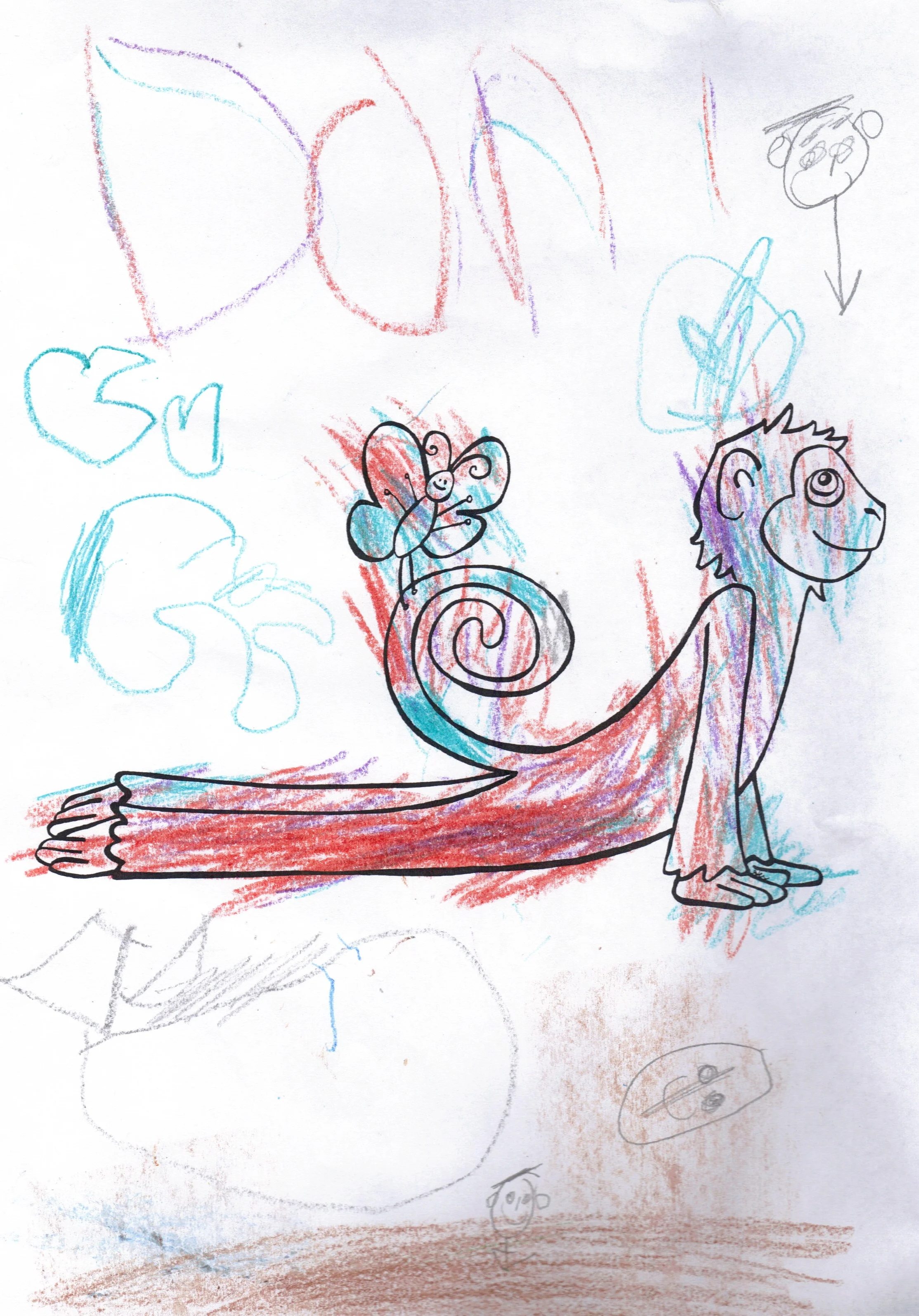 The yoga break that Don liked was the one in which he held onto his seat and did balloon breathing.