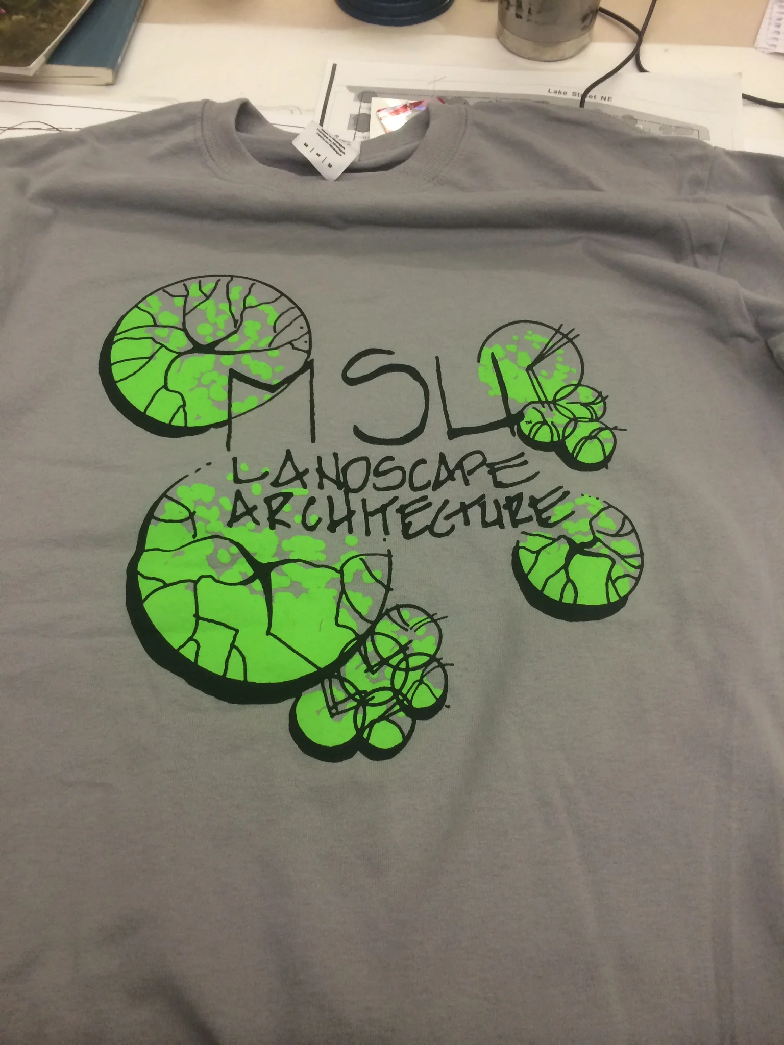 M.S.U. Landscape Architecure Club 2014/15 T-shirt Design