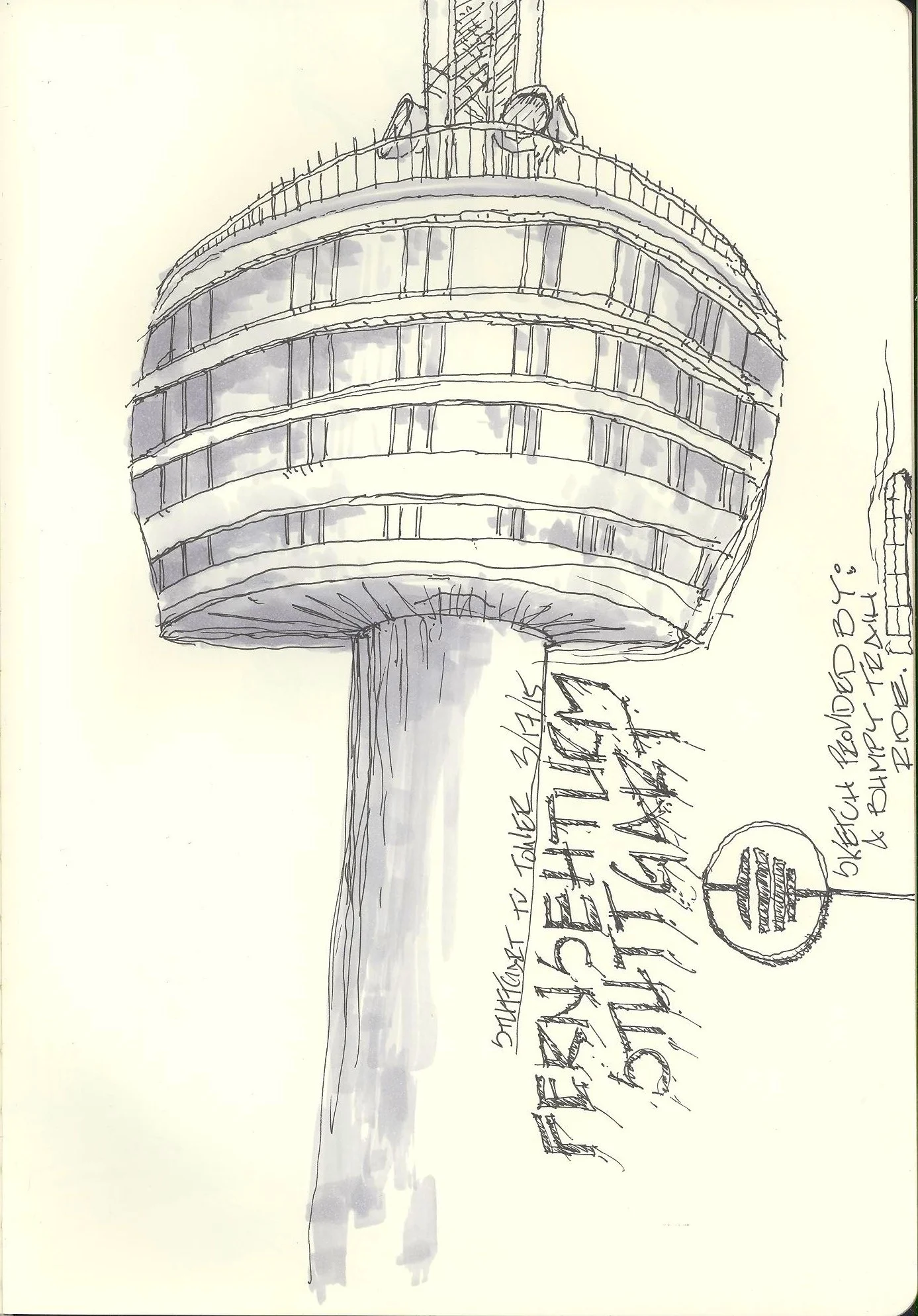 Fernsehturm Stuttgart. Stuttgart, Germany