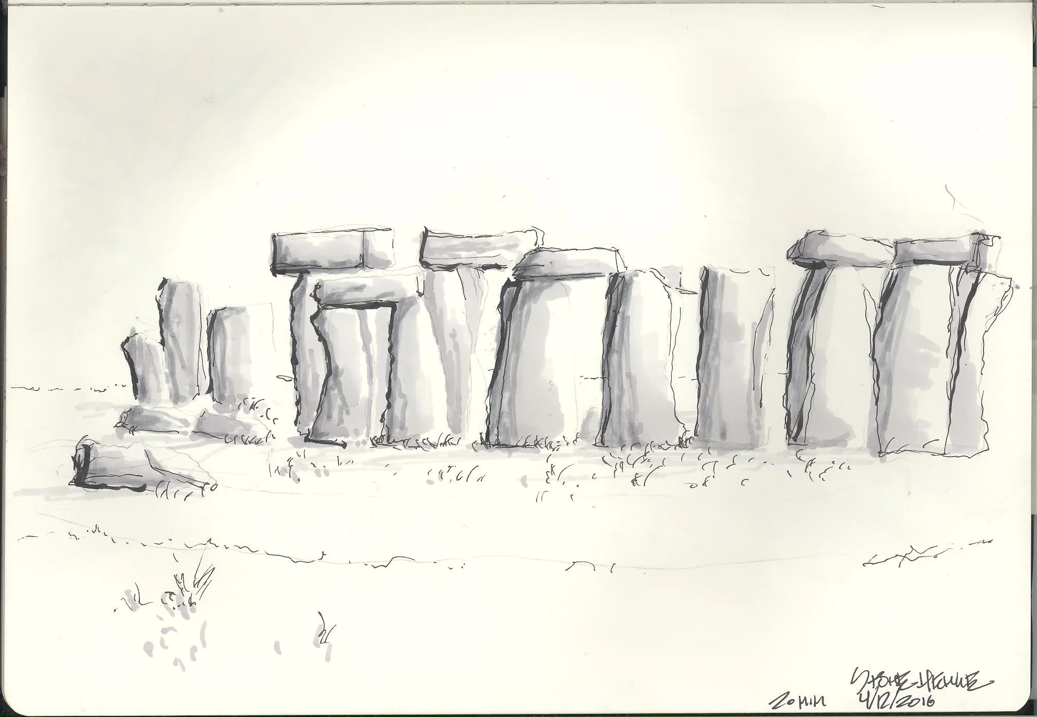 Stonehenge. Wiltshire, England