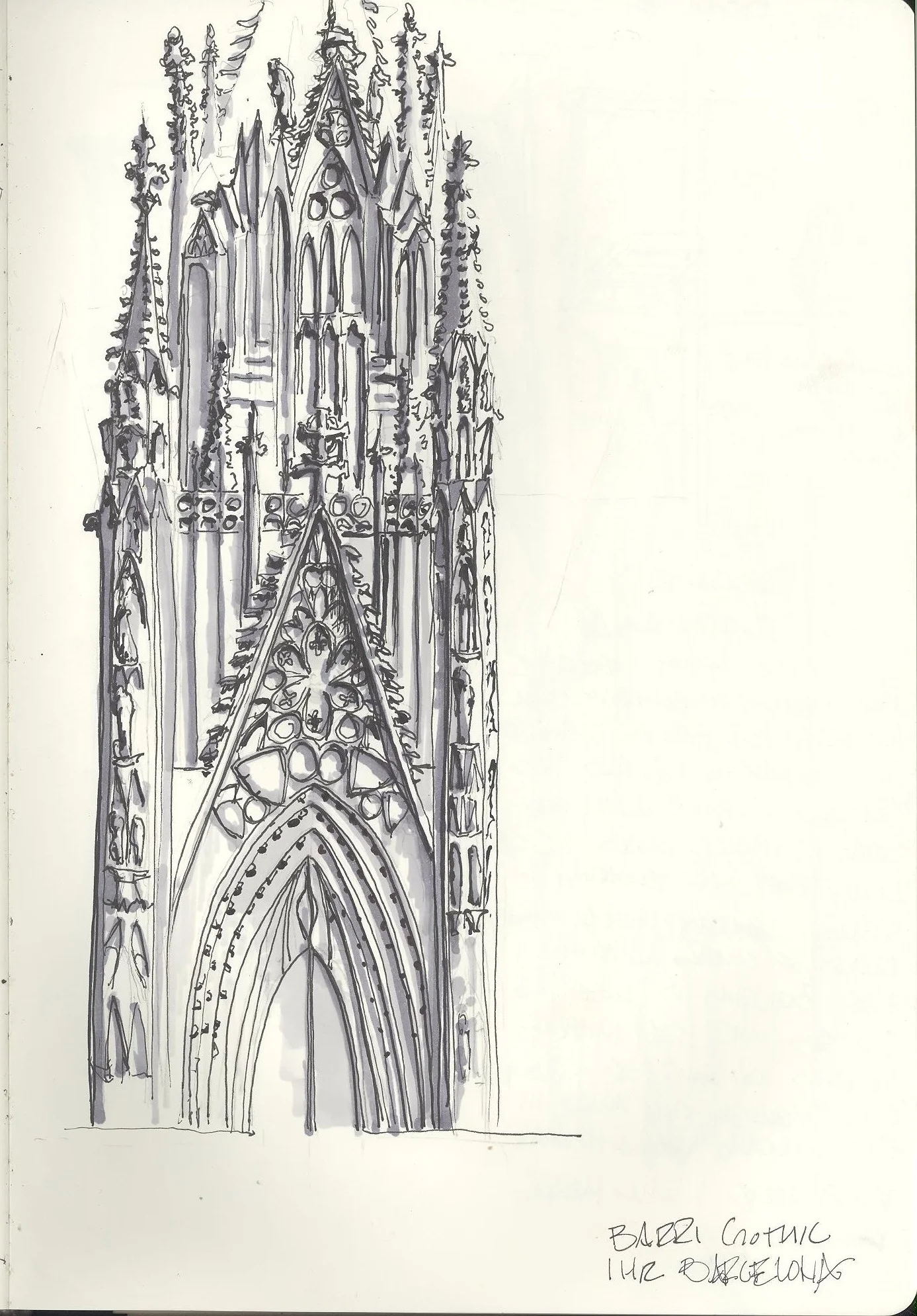 Barcelona Cathedral. Barcelona, Spain