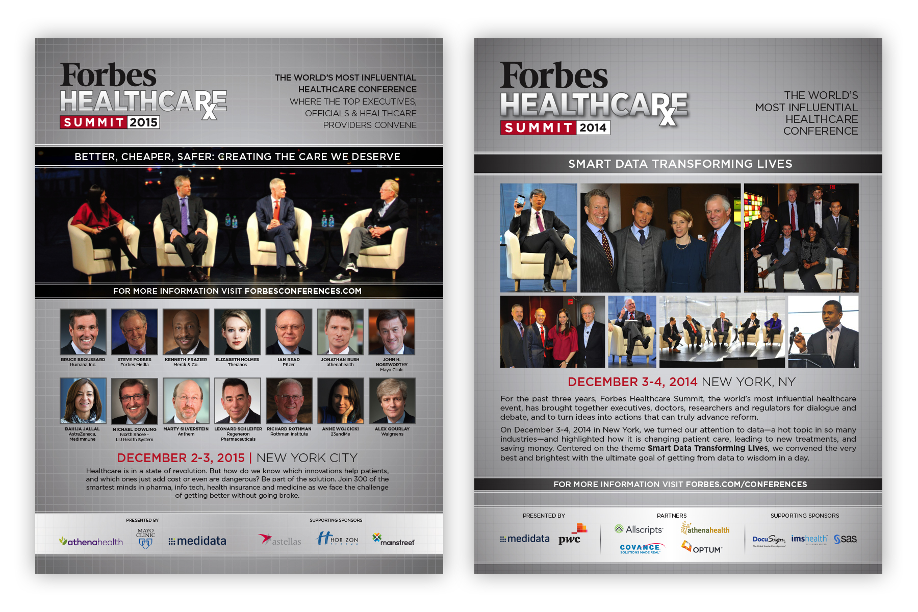 Forbes Healthcare Summit Ads