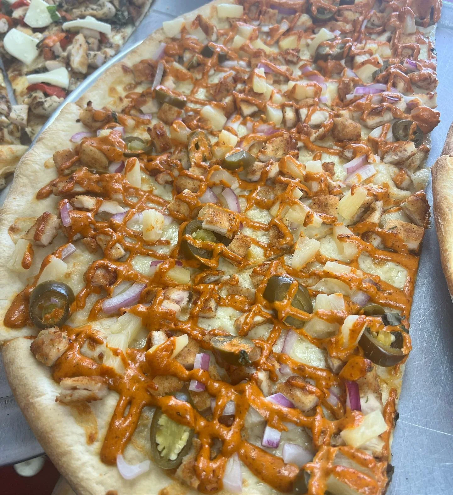 CHICKEN CHIPOTLE PIZZA 🔥 🔥 🔥