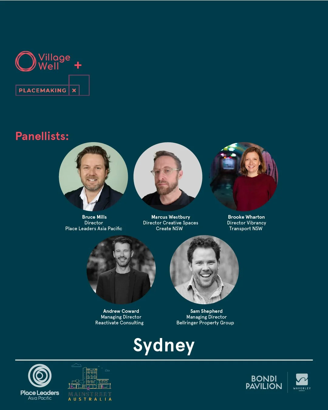 Andrew Coward to speak at PlacemakingX Sydney Masterclass