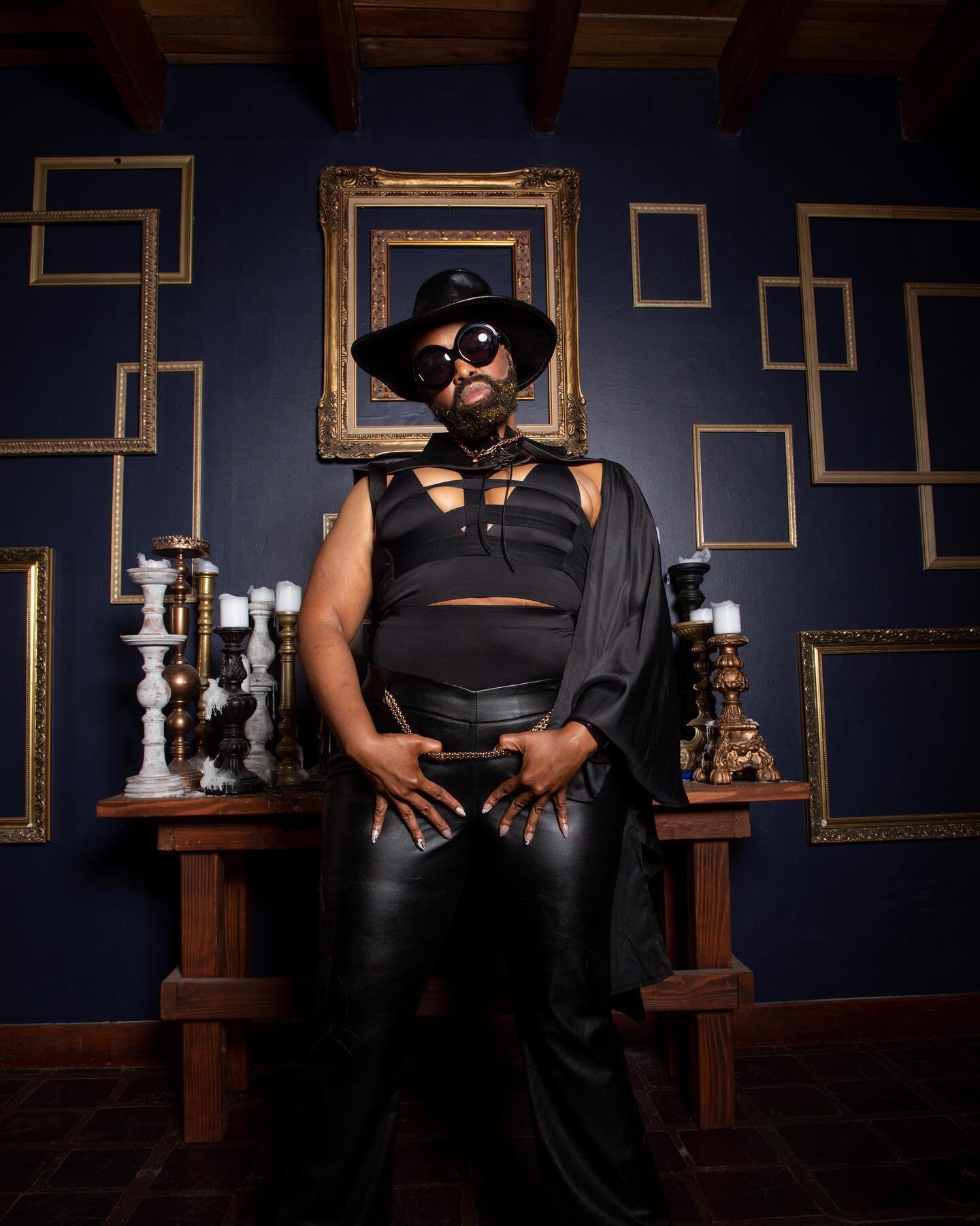 Sometimes shoot concepts come from the most random places. I was in LA recently visiting friends and picked up about 20 pairs of vintage and weird sunglasses. Along with a collection of fantastic drag and fire performers we came up with this concept