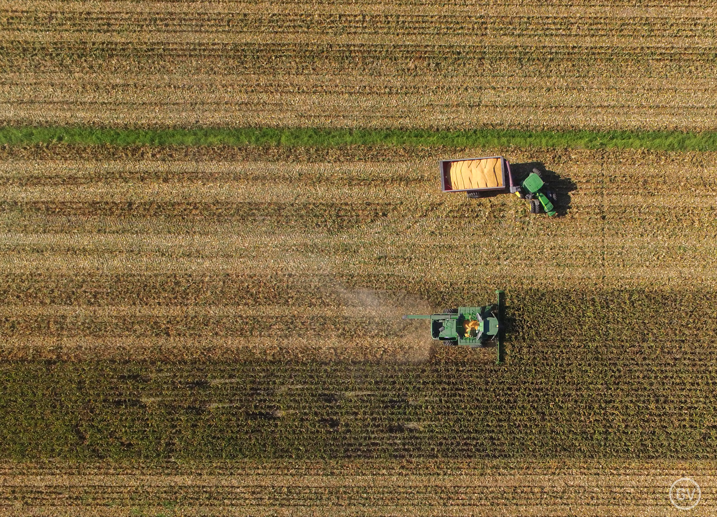 Aerial Farming Photography