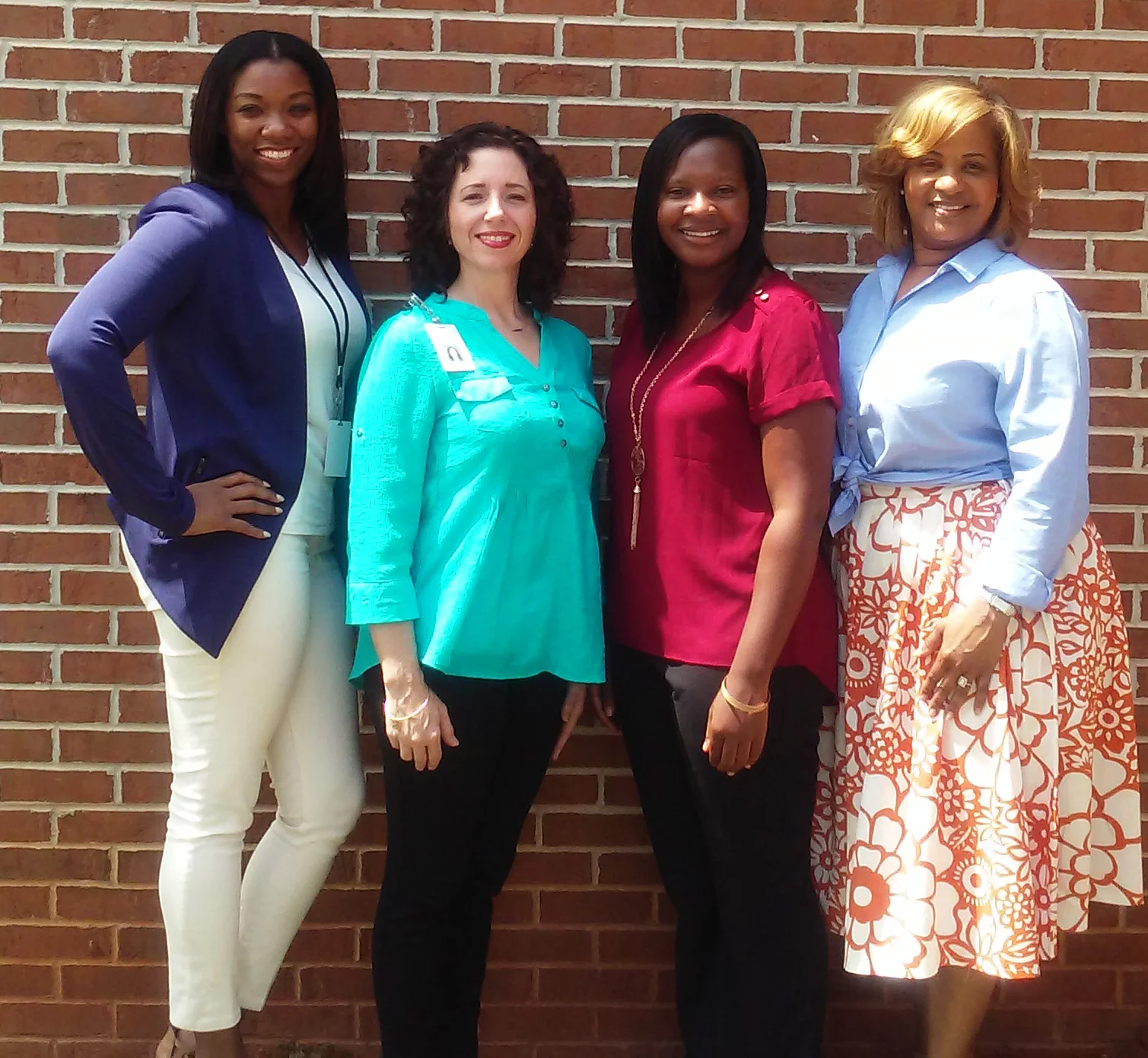 L-R: Darrinetta William, Leslie Jones, Shamari Griffin, and Nese Morgan