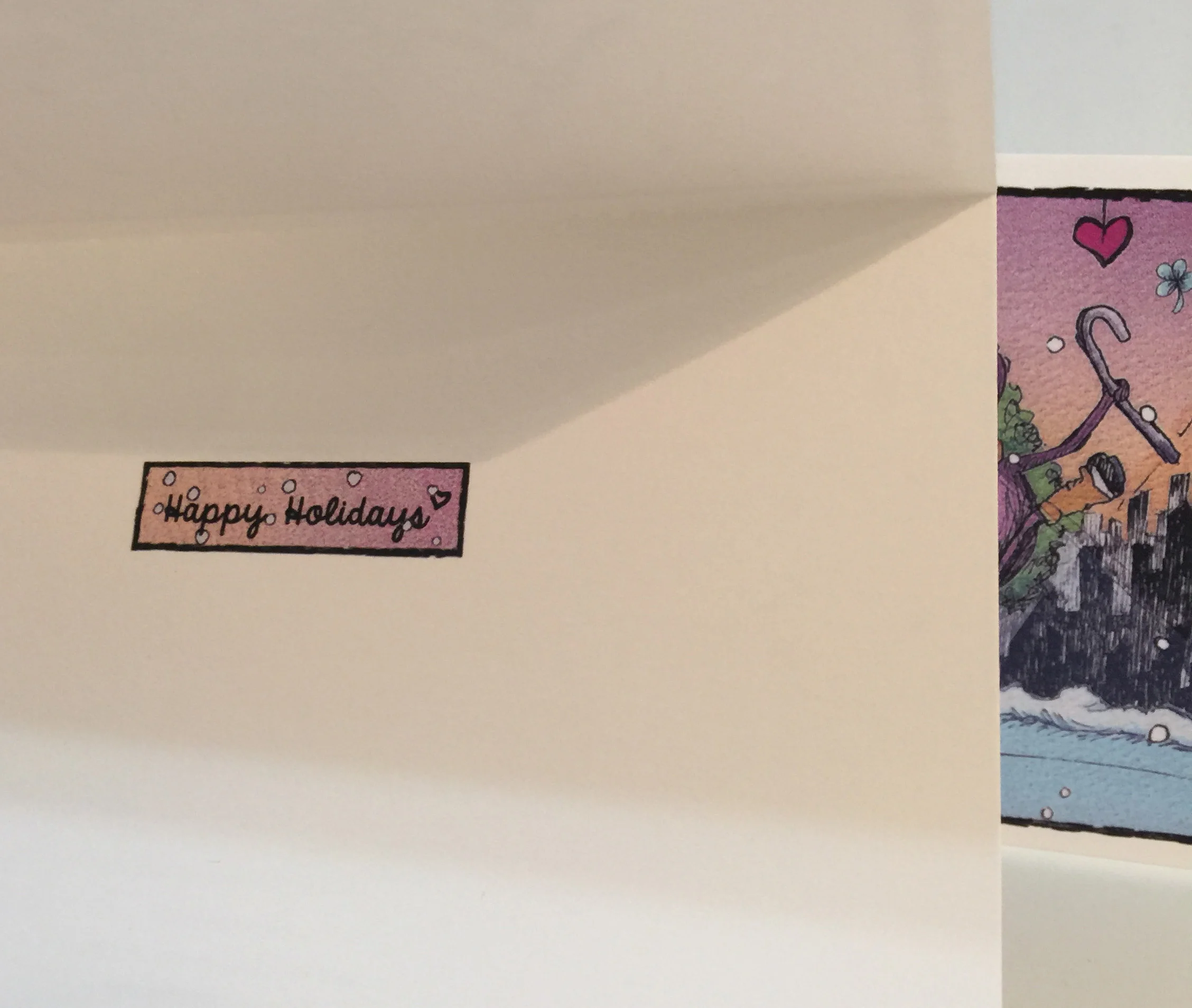 Holiday card (rockettes)