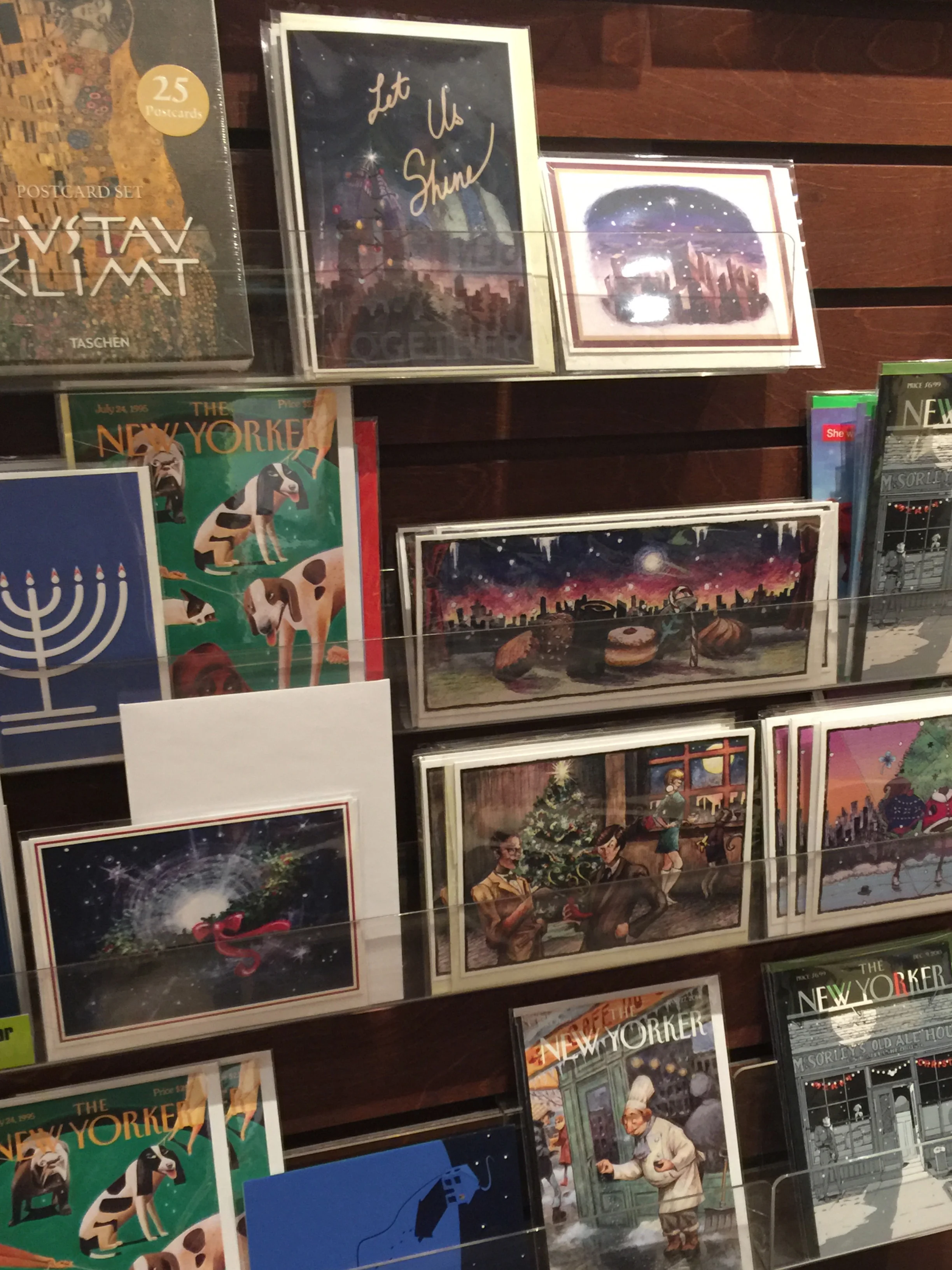 Cards currently available at Shakespeare and Co. Books NYC (68th st. and Lexington ave.)
