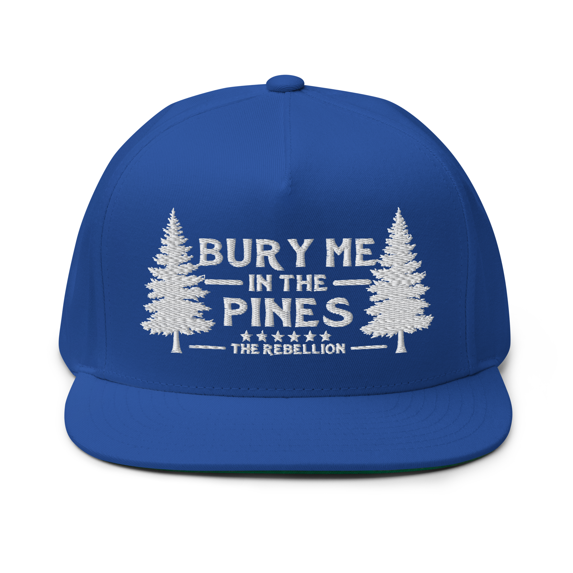 Bury Me In The Pines Flat Bill Cap