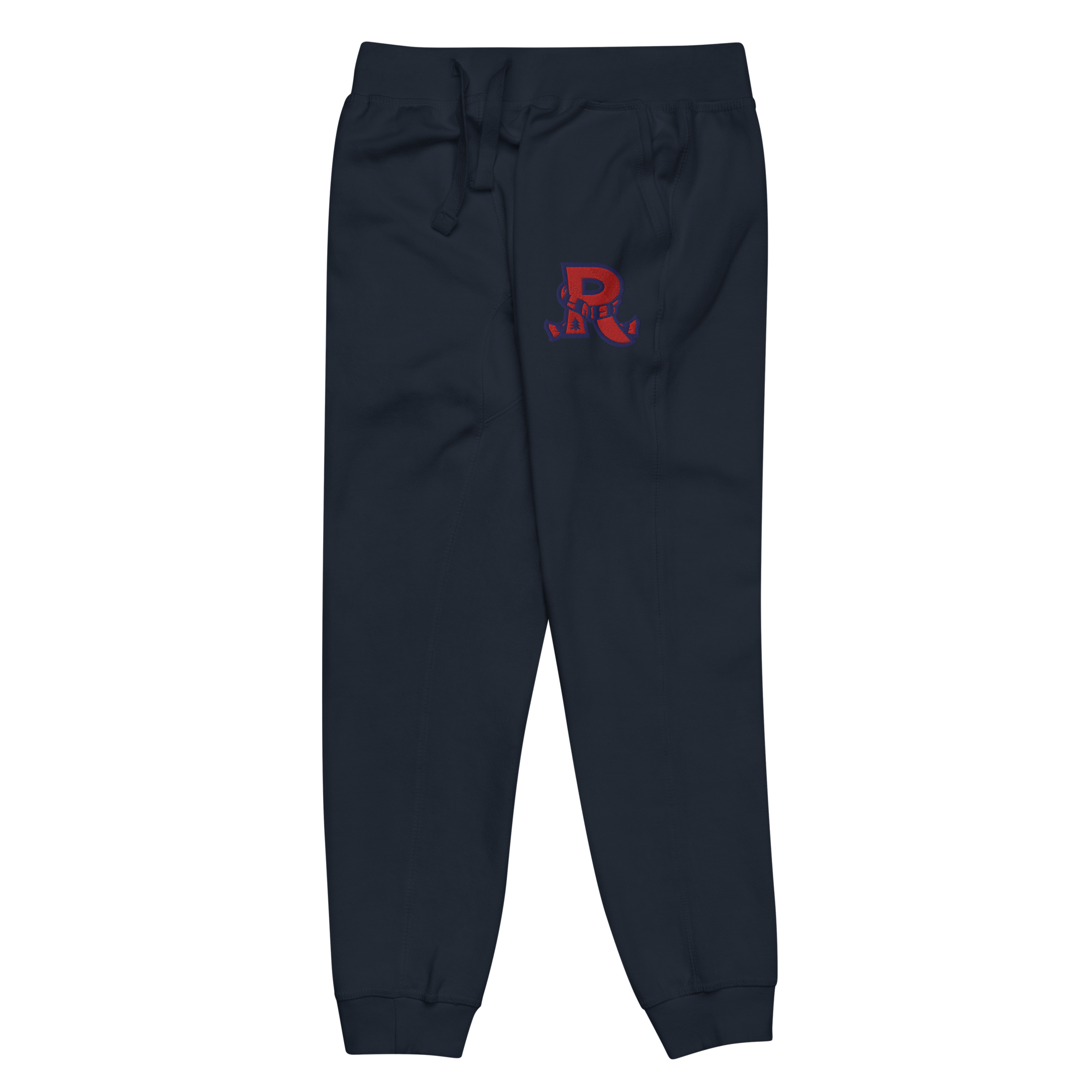 unisex-fleece-sweatpants-navy-blazer-front-left-6ae3d93c19756.png