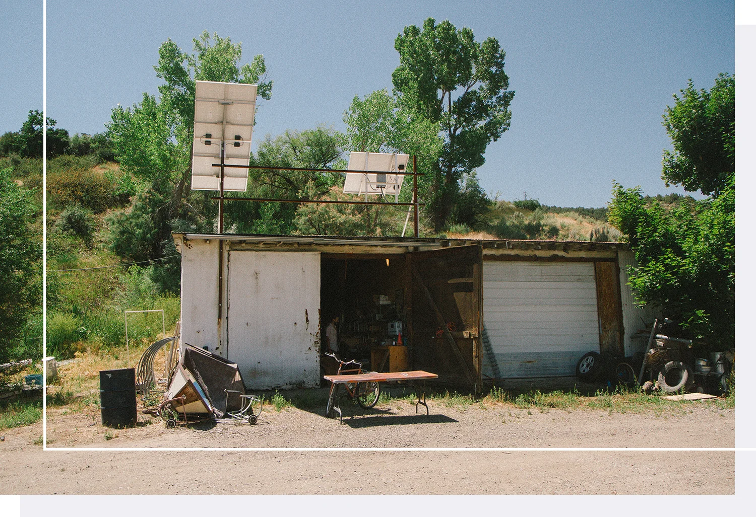 Uncle Ed’s solar emporium in Paonia, Colorado