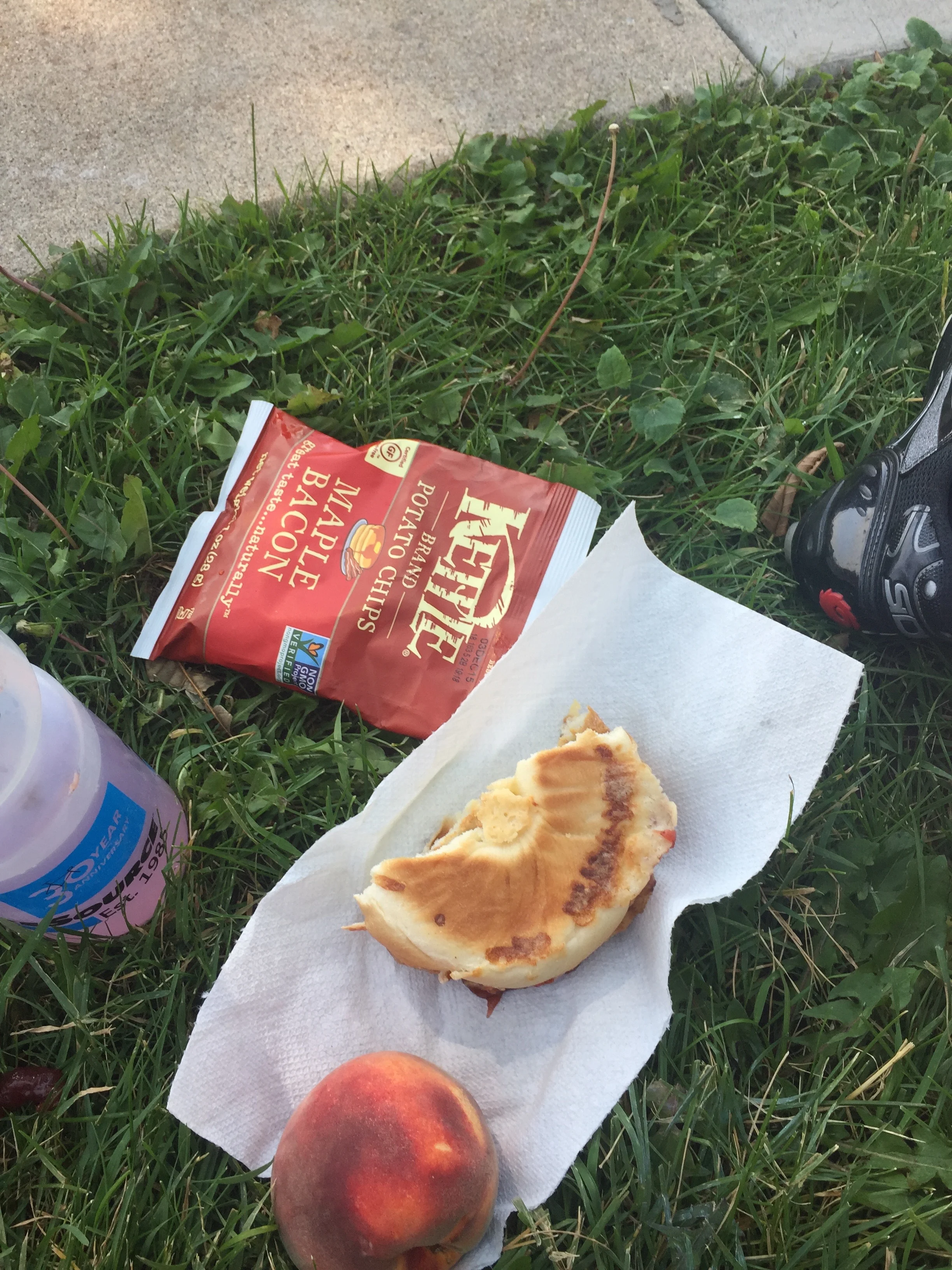Lunch of champions - um, no.