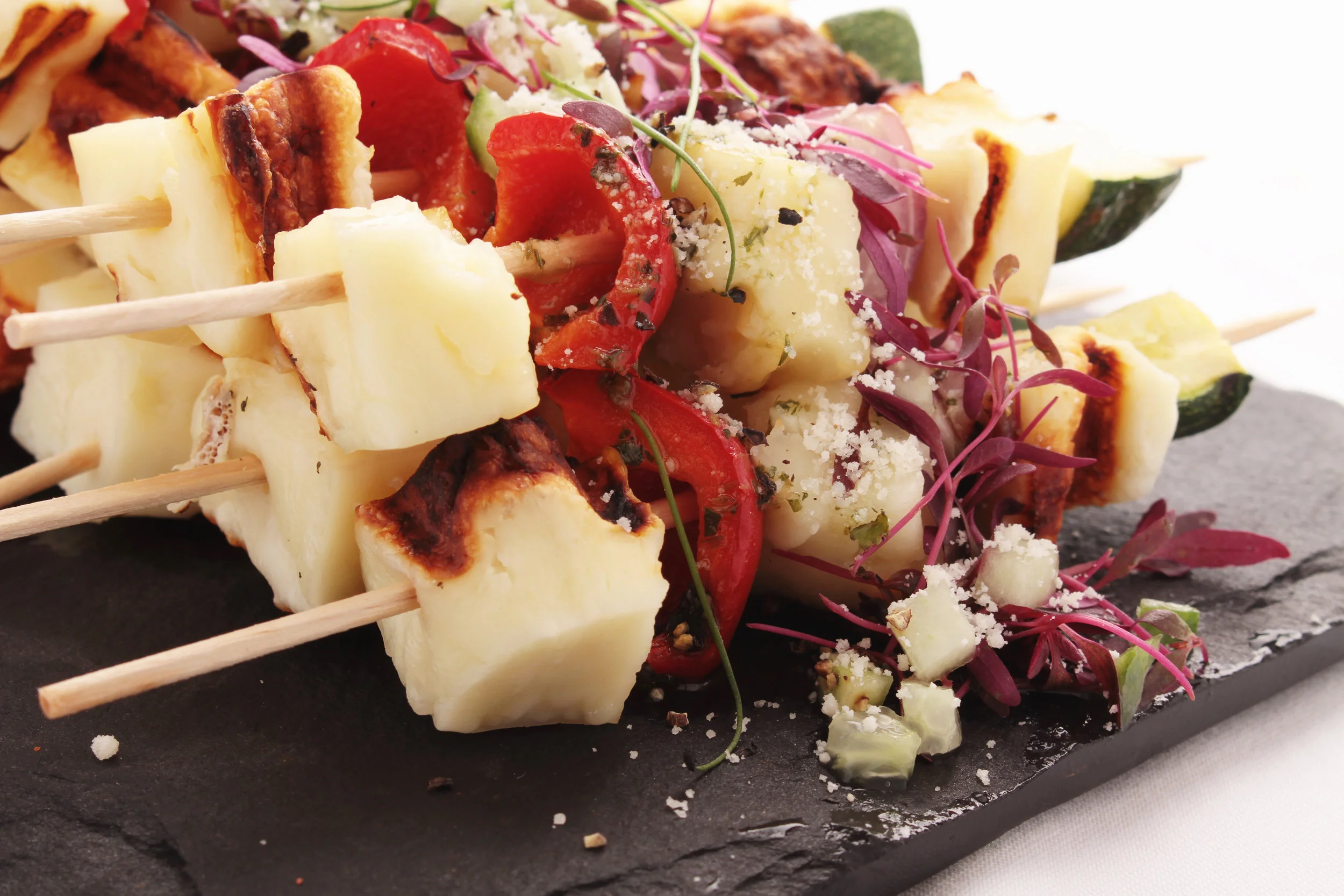 Veggie kebabs for under $3