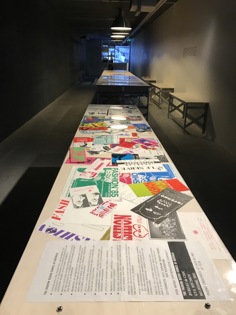 Exhibition installation: FDC archives