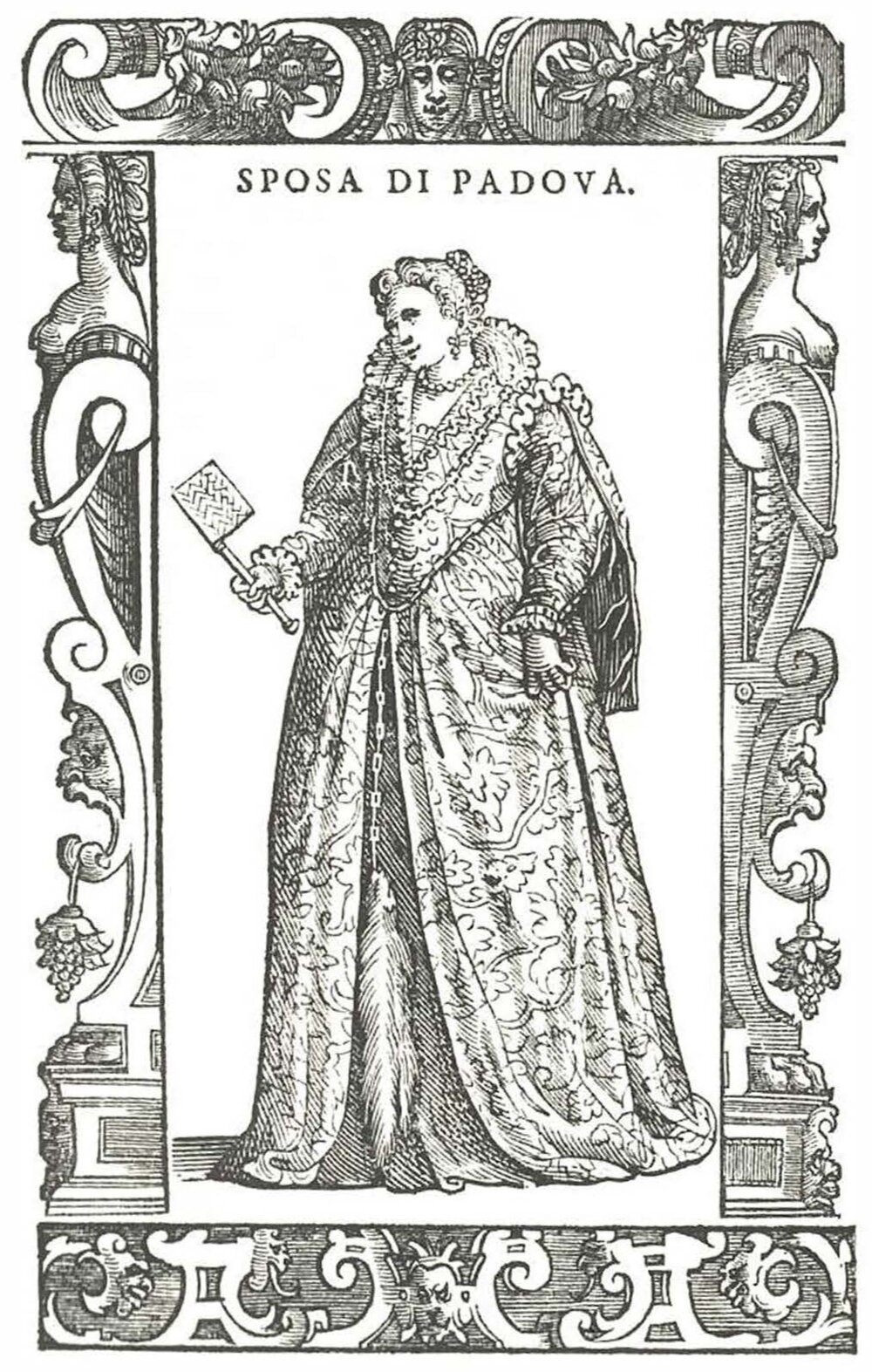 Fig. 19 Cesare Vecellio, ‘Brides of Padua’.