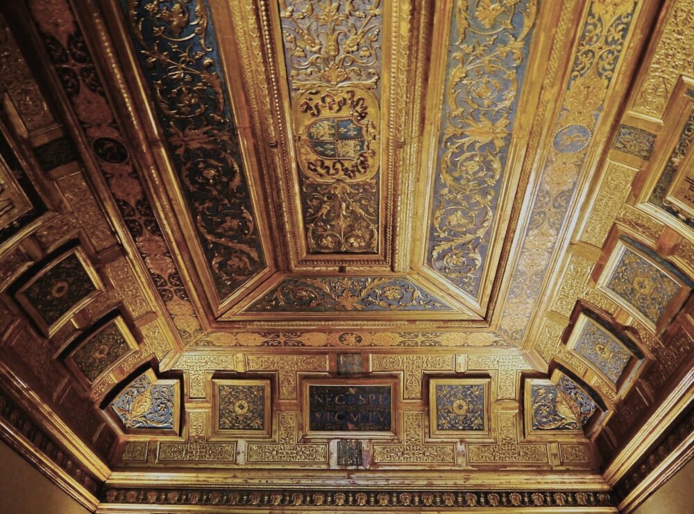 Fig. 7 Ceiling of Isabella’s Grotta in the Ducal Palace, Mantua. Image: Wikimedia commons/Zairon (CC-BY-SA 4.0).