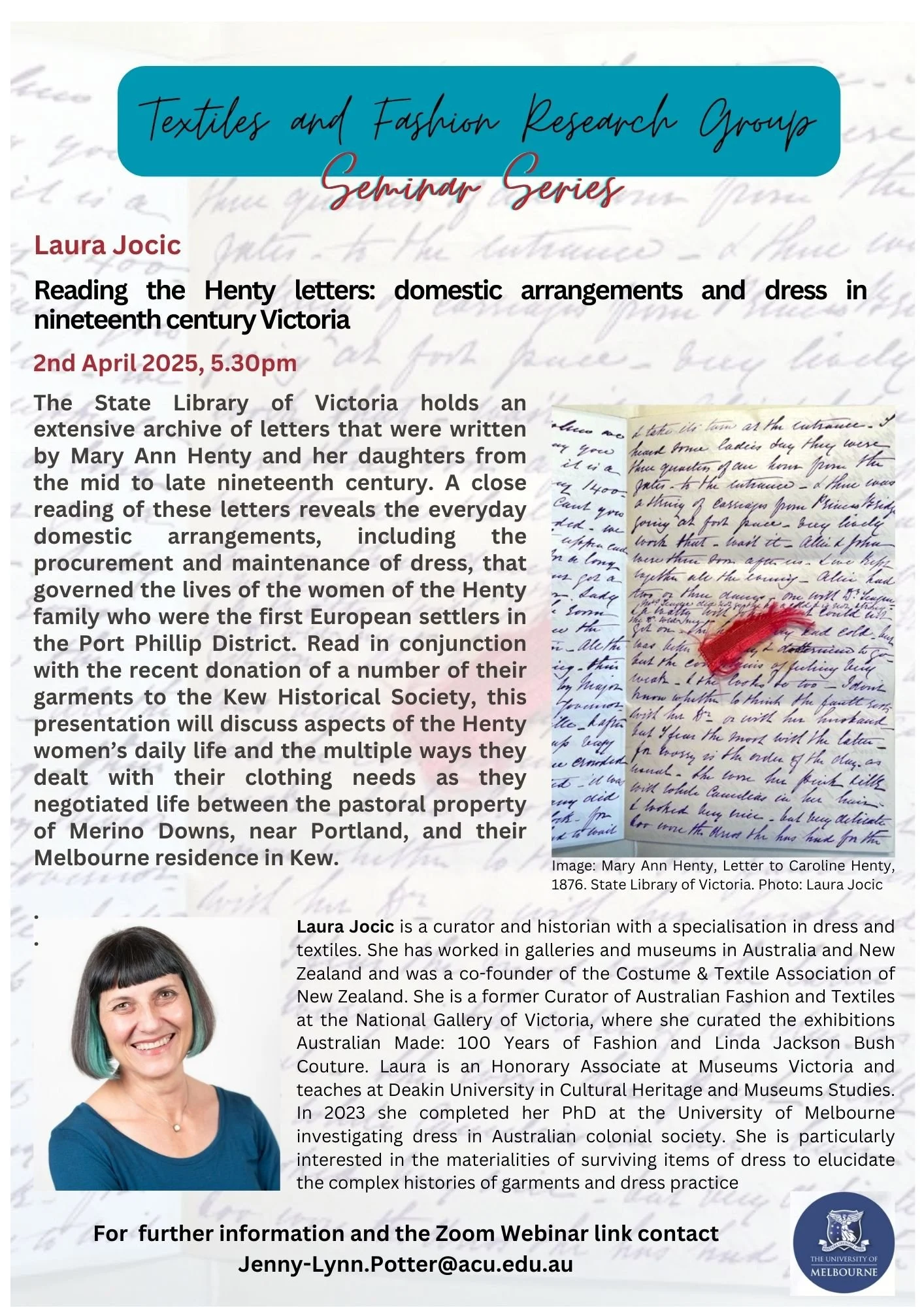 2nd April: Laura Jocic