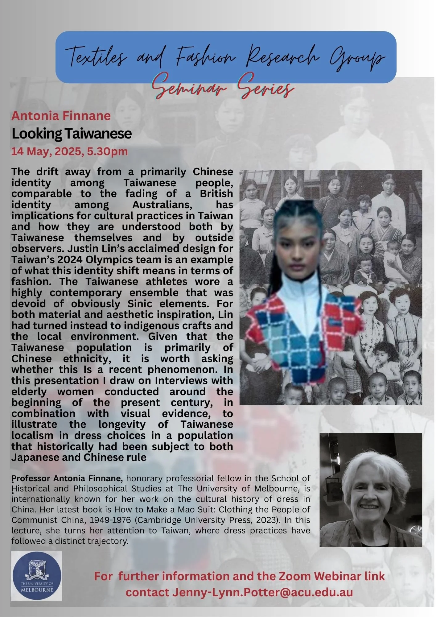 14th May: Antonia Finnane