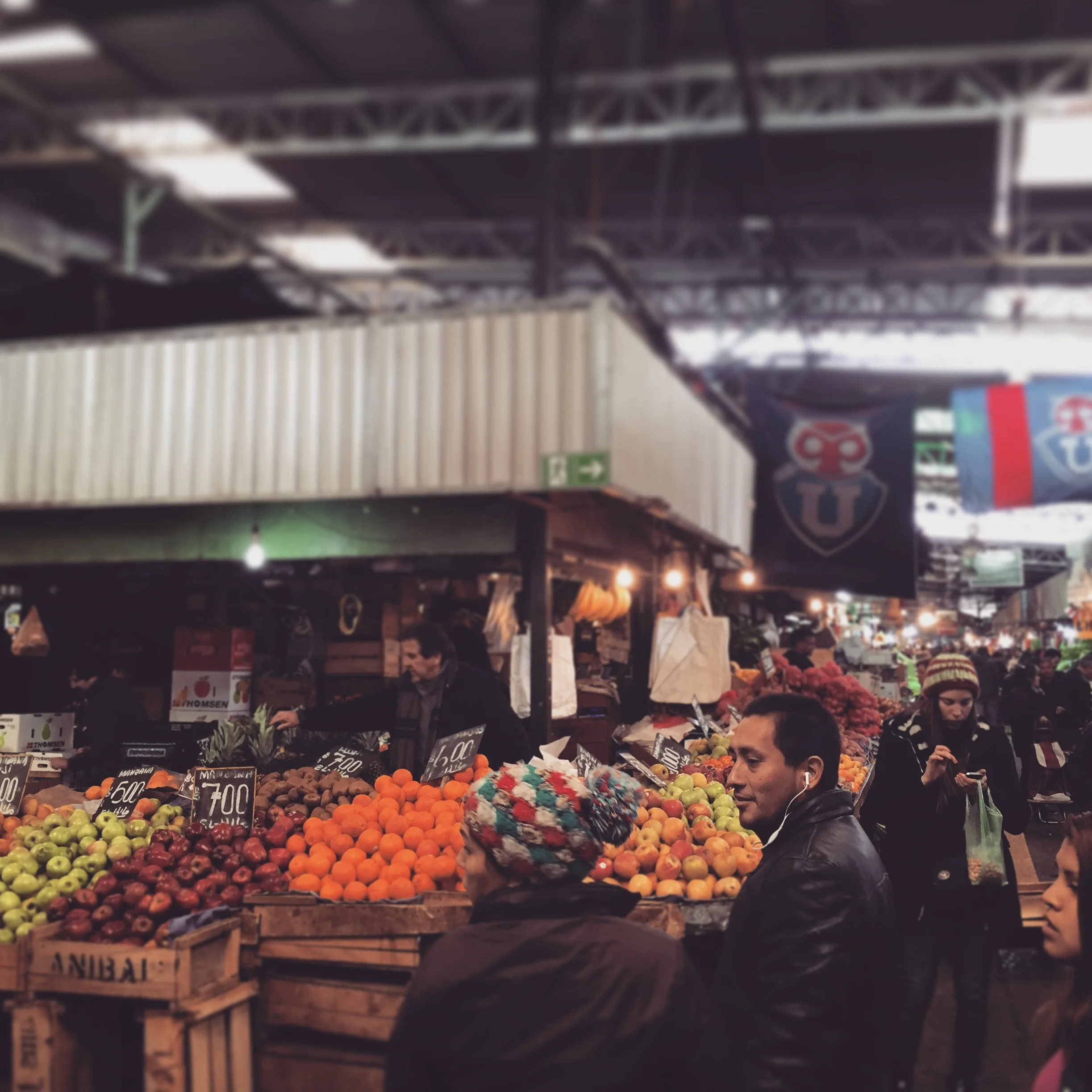 The freshest fruit, veggies, meat, and seafood in Santiago. And much cheaper than the supermarket.