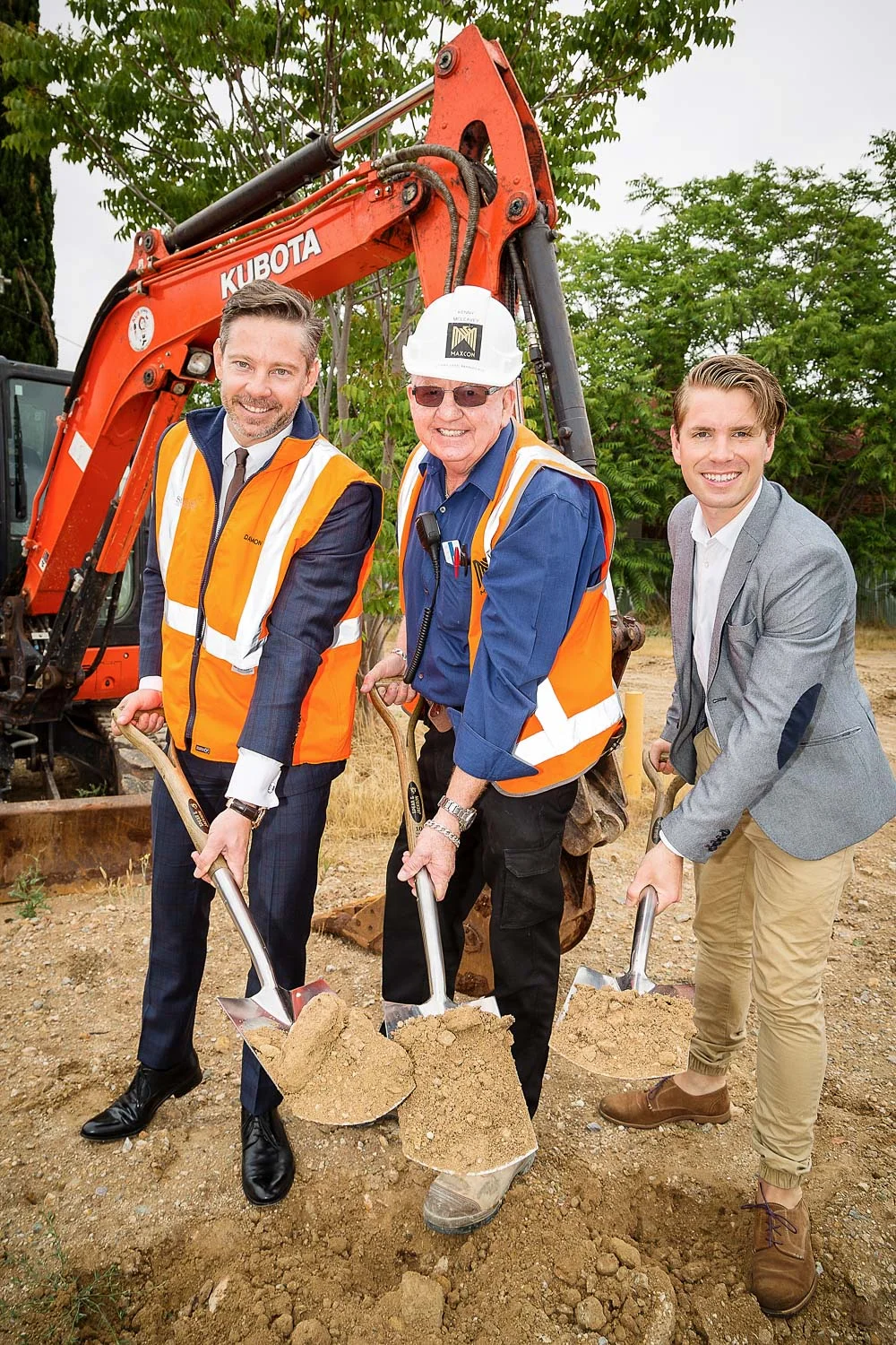 Editorial Photography - Ground Breaking Ceremony for Starfish Developments