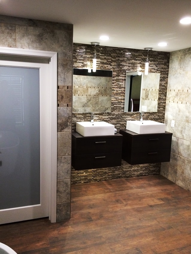 Updated bathroom 