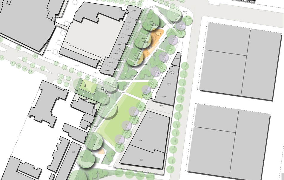 Detail of The Rope Walk Plan