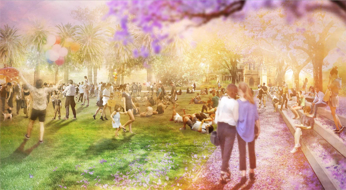 View of Prince Alfred Square