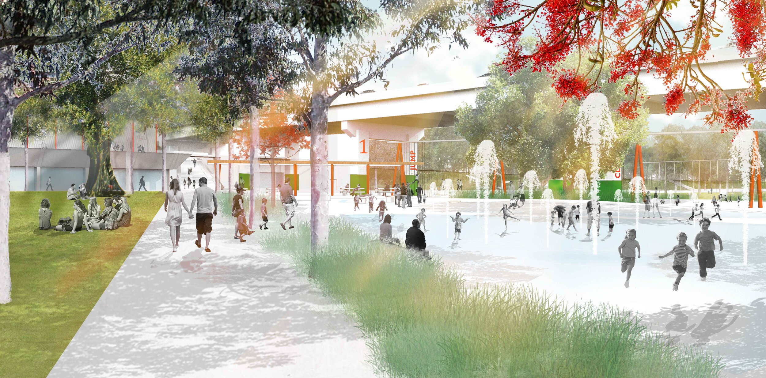 Water Play at Light Horse Park