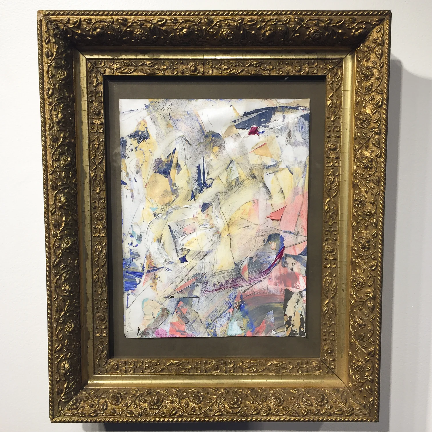 Here is some food for thought for you this Friday from our current exhibiting artist Stephen T. Johnson. "Do not let failure or rejection stop you. It is simply part of the journey" -Stephen T. Johnson- Untitled, 2016 Oil on paper in antique gold leaf frame by Stephen T. Johnson