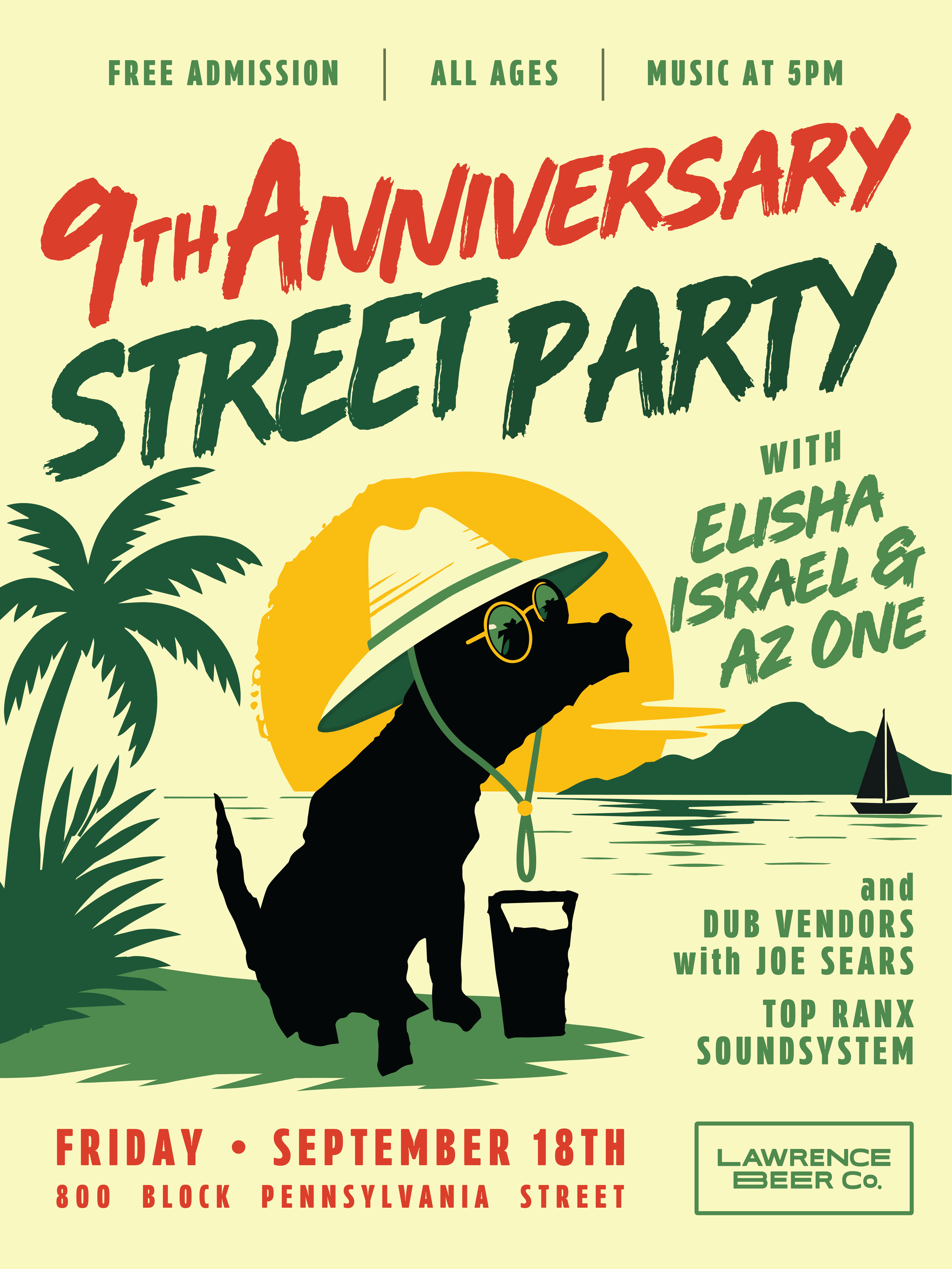 Lawrence Beer Co. Birthday Block Party! 