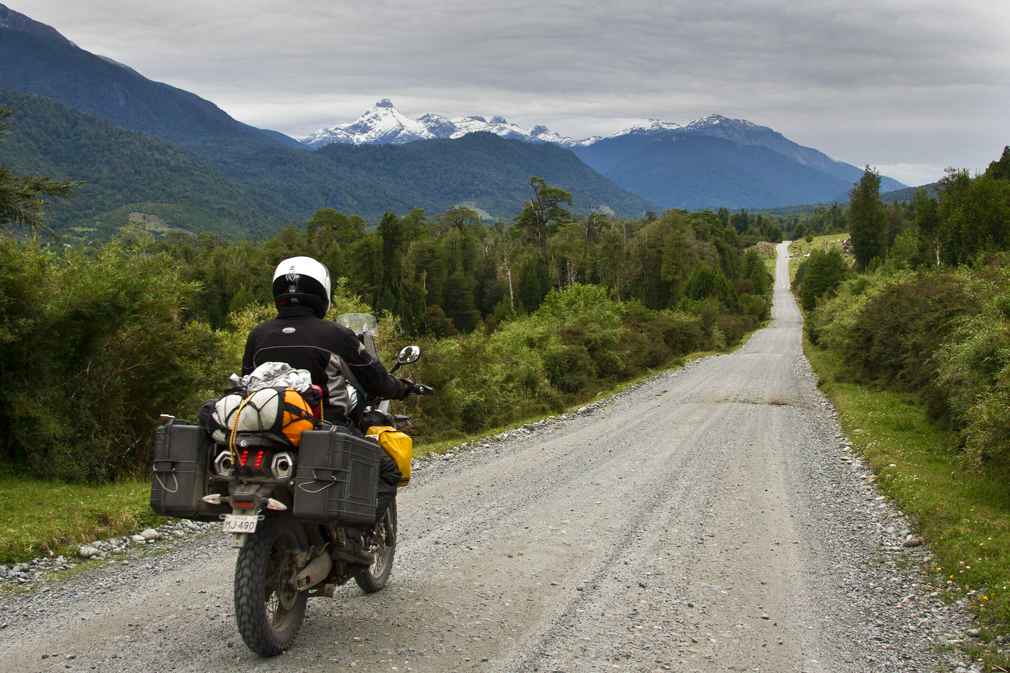  The man-made spine of Chilean Patagonia is the unpaved Ruta 7, better-known as the Carretera Austral. Spanning 770 miles from Puerto Montt to Villa O-Higgins, the unpaved highway meanders through dense Valdivian temperate rain forests, glacial fjord