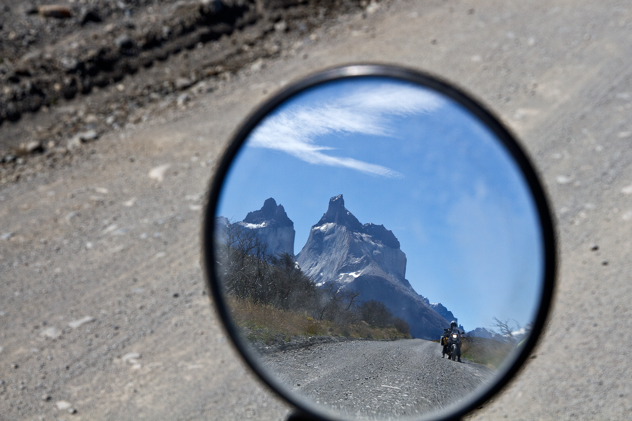  Our trio crisscrossed barren plains, navigated to forgotten border posts and sped through towering larch forests to return to the location of our initial rendezvous just north of Temuco, Chile. The month of Patagonian motorcycle splendor came to an 