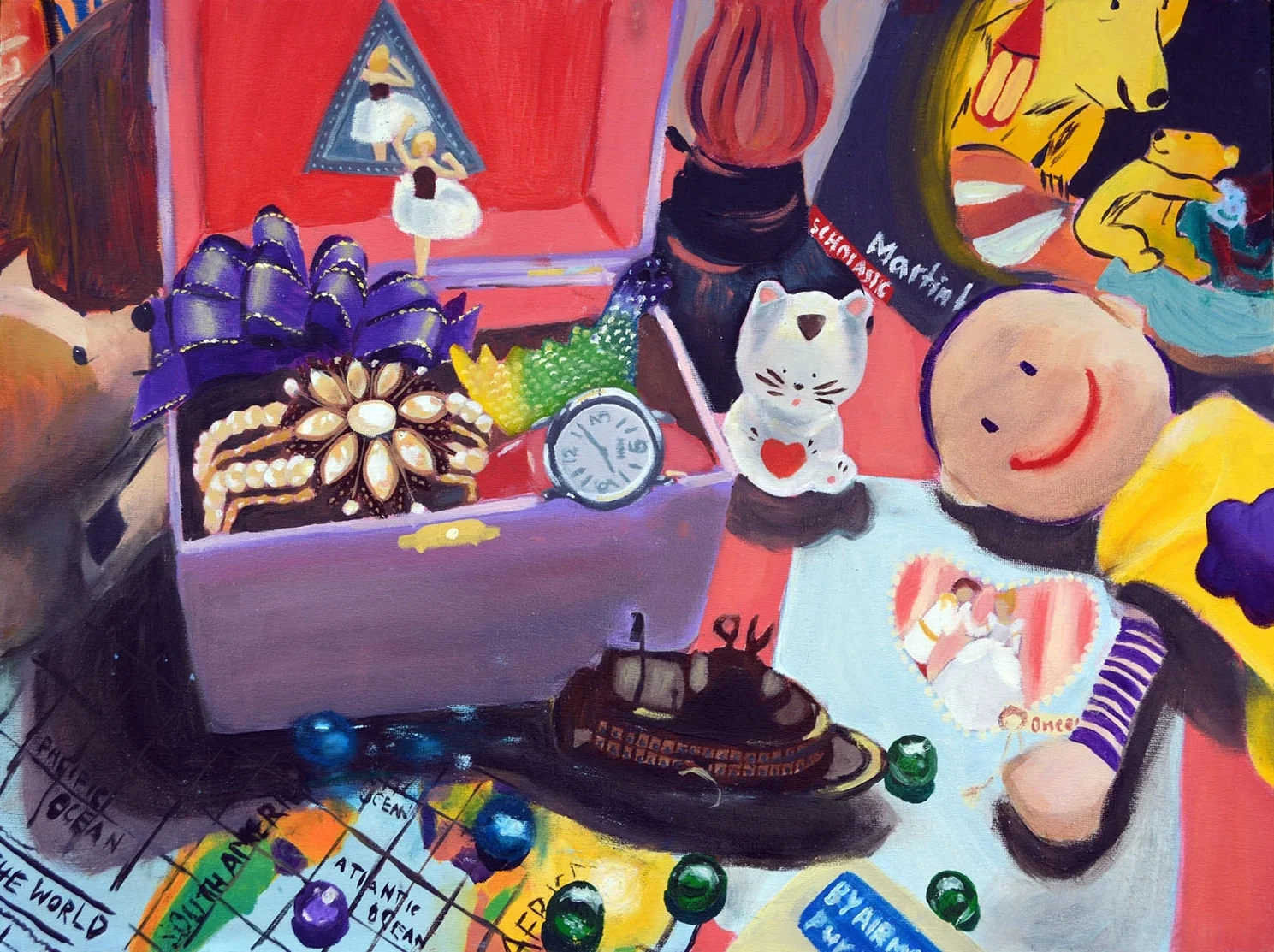  Still life oil painting 