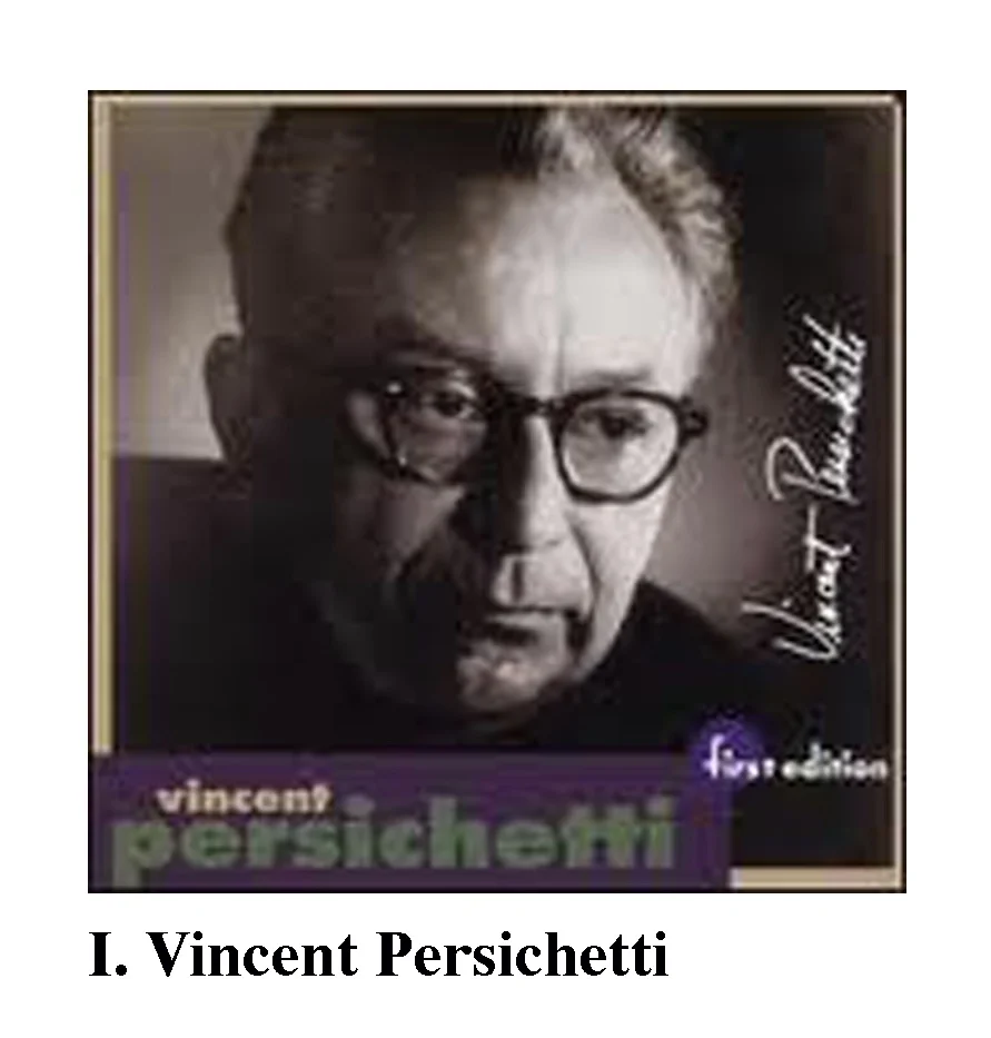 VINCENT PERSICHETTI / 1st movement of Cynthia Folio's Philadelphia Portraits: A Spiritual Journey for piccolo and piano