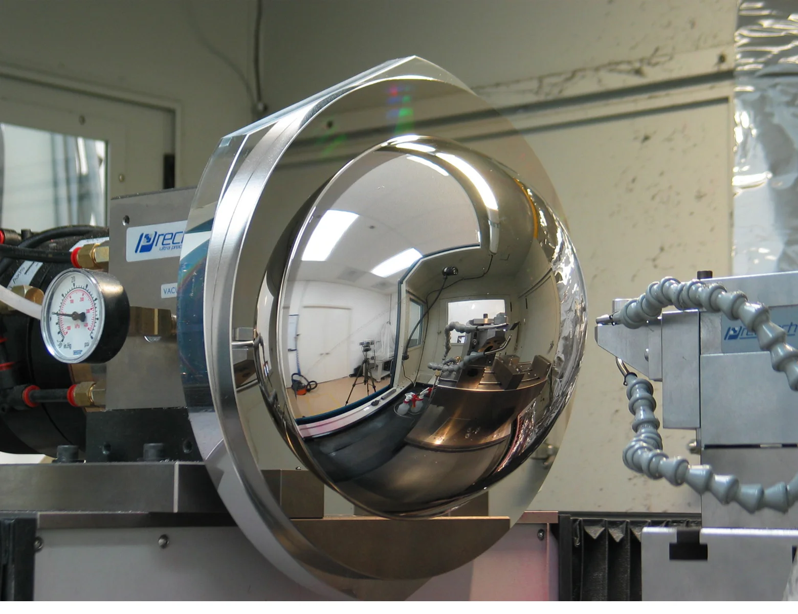 Thirteen-inch free form mirror.