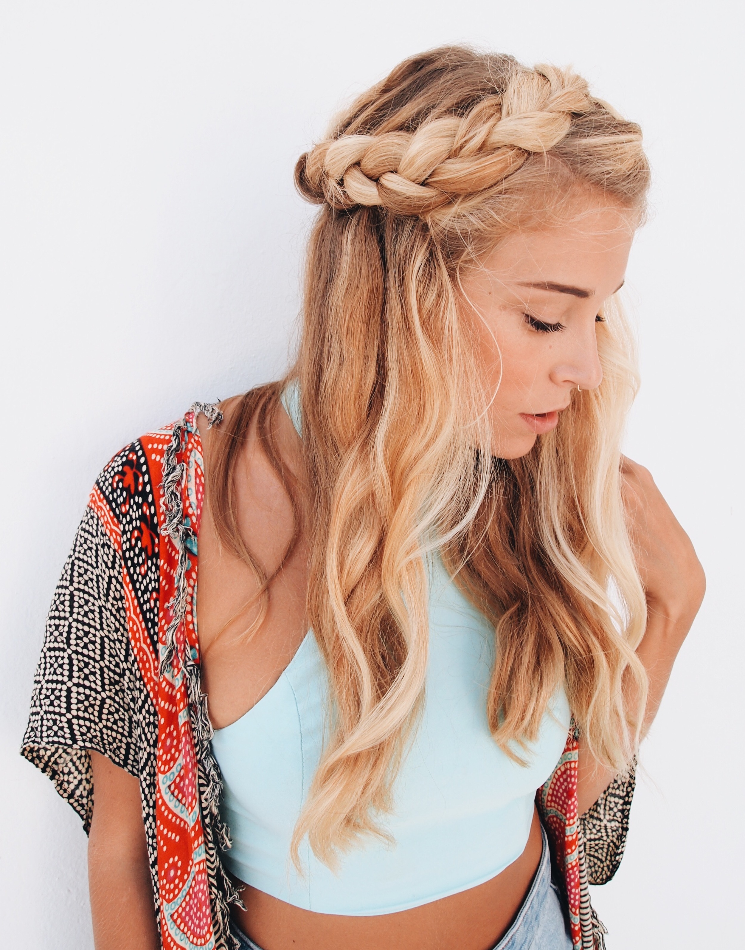 Vagabond Diaries: The Perfect Day Party Hairstyle — The Blonde Vagabond