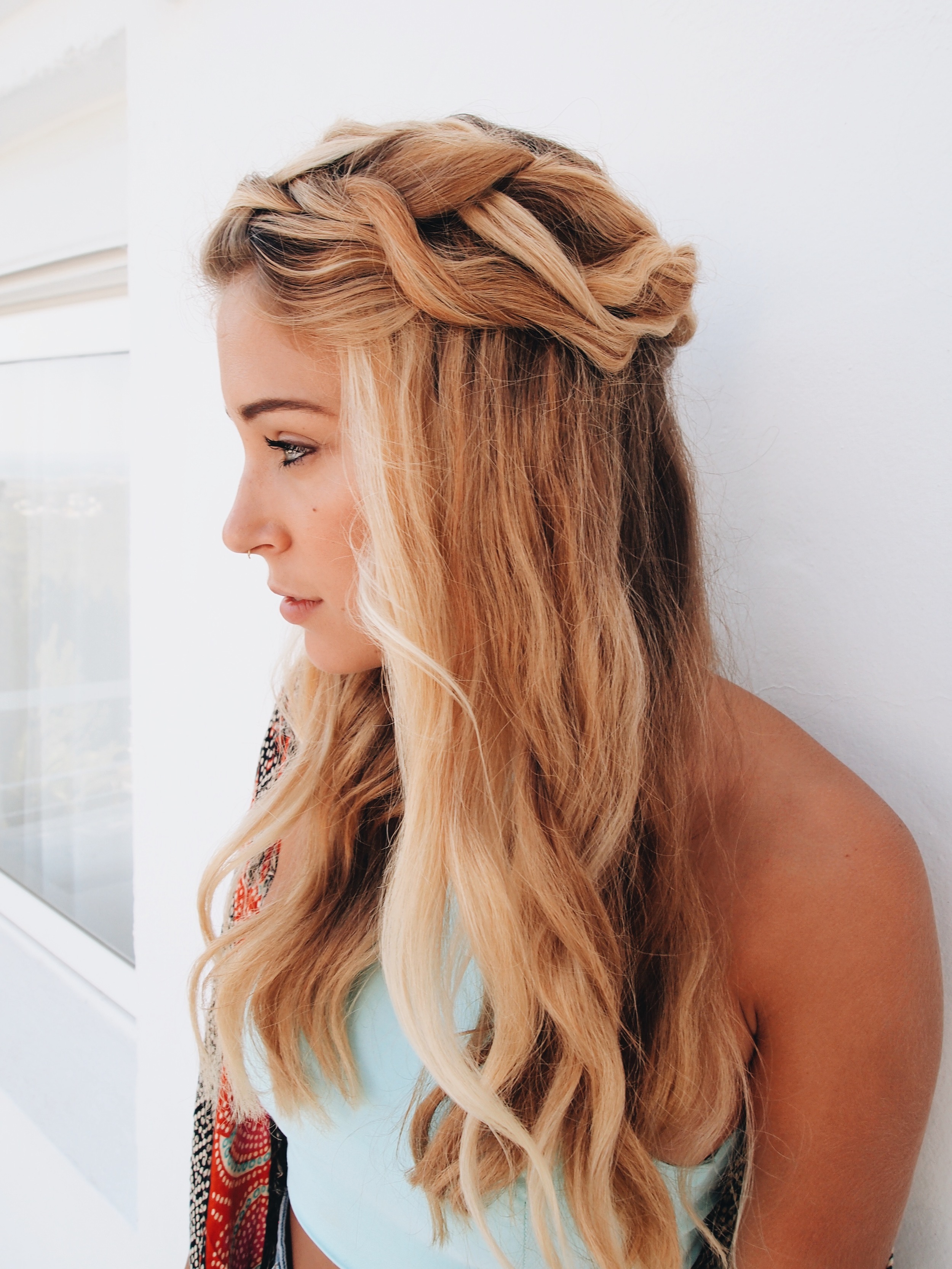Vagabond Diaries: The Perfect Day Party Hairstyle — The Blonde Vagabond