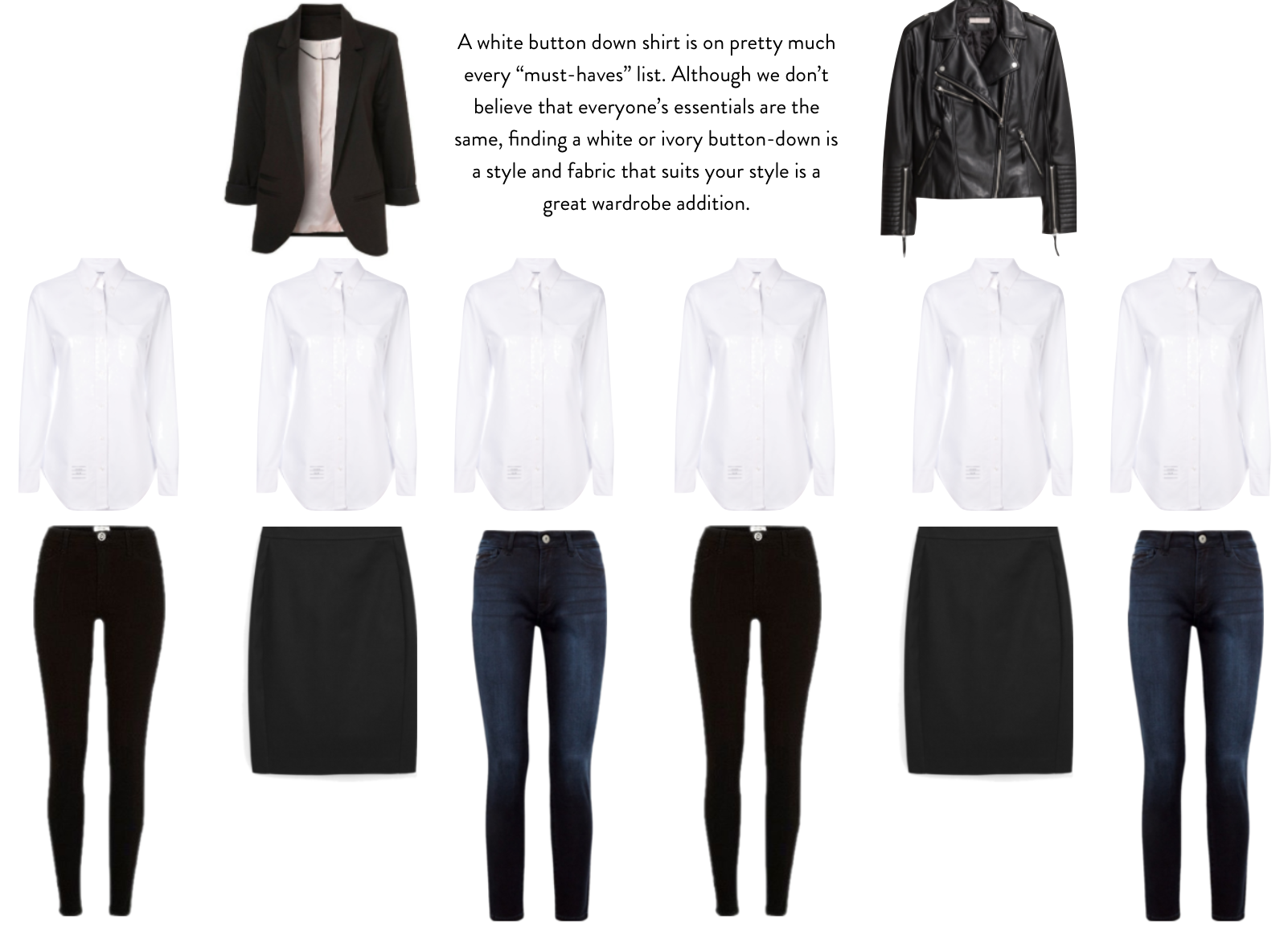 Minimal Wardrobe Basics The Capsule Project