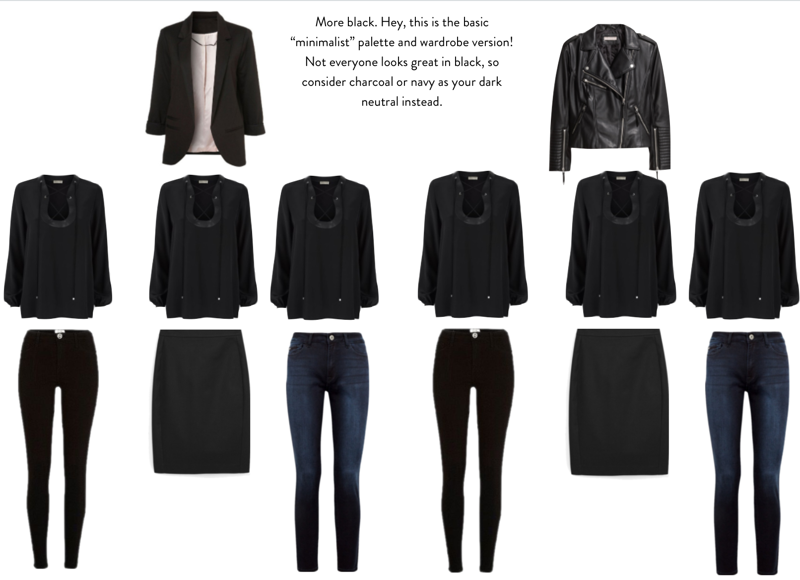 Minimal Wardrobe Basics The Capsule Project