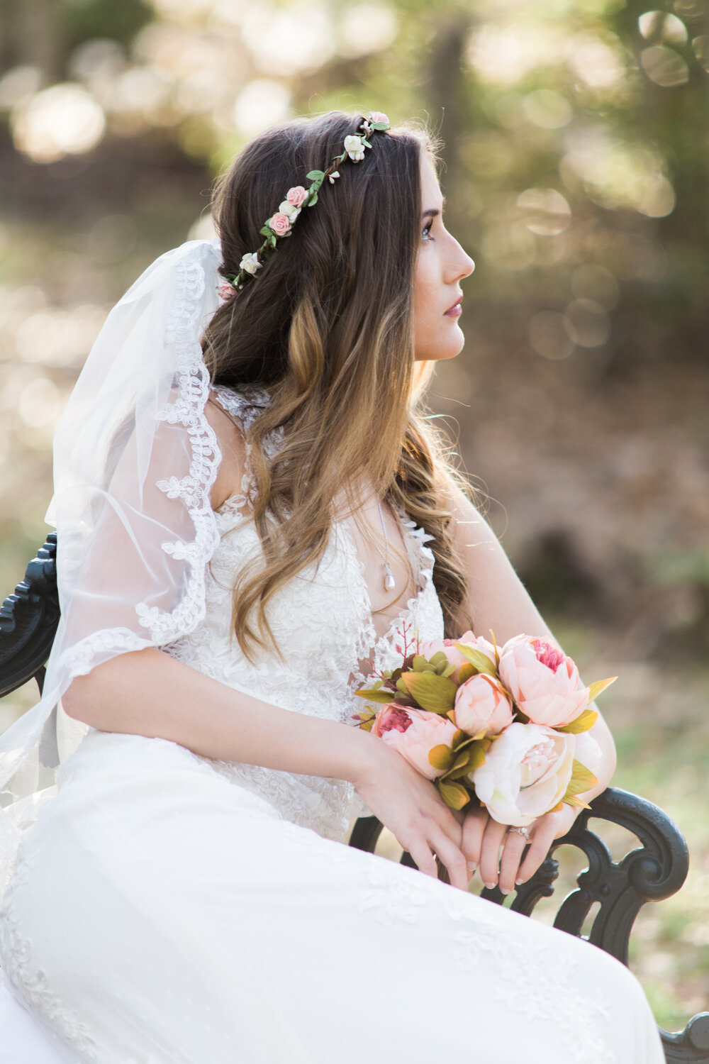 St. Francisville Bridal Portrait Photography - Rosedown Plantation 