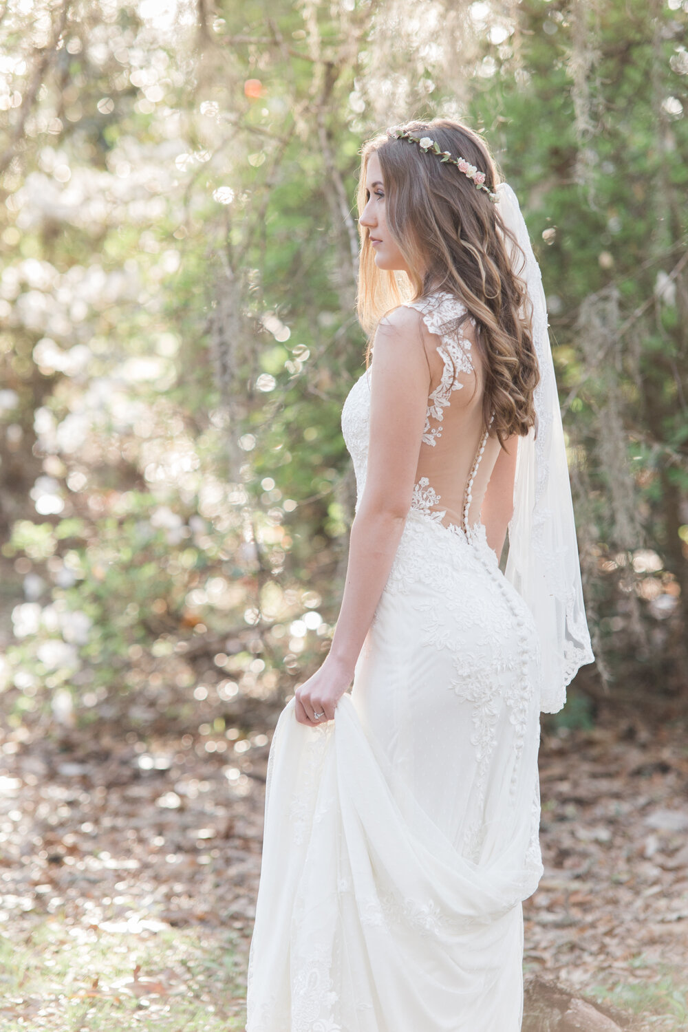 St. Francisville Bridal Portrait Photography - Rosedown Plantation