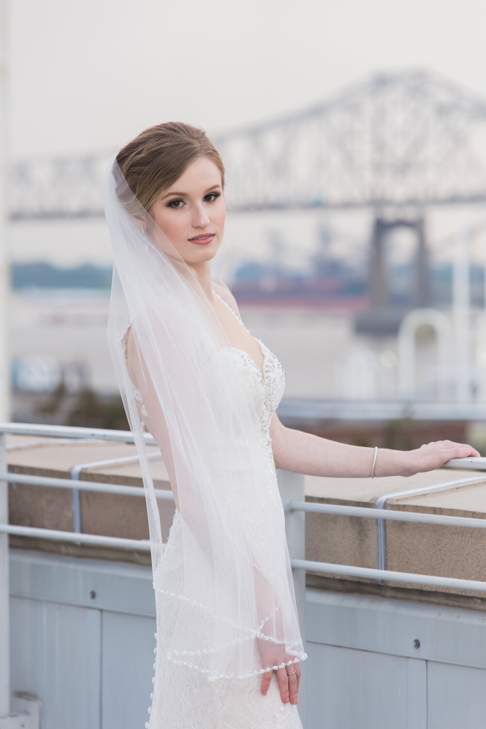 Award-winning Baton Rouge New Orleans bridal portrait photography